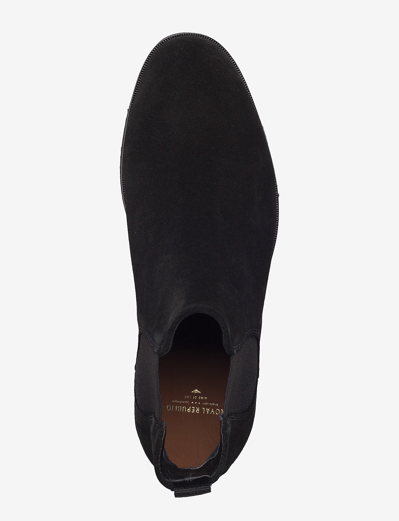 Royal RepubliQ - CAST CLASSIC CHELSEA SUEDE - black - 3