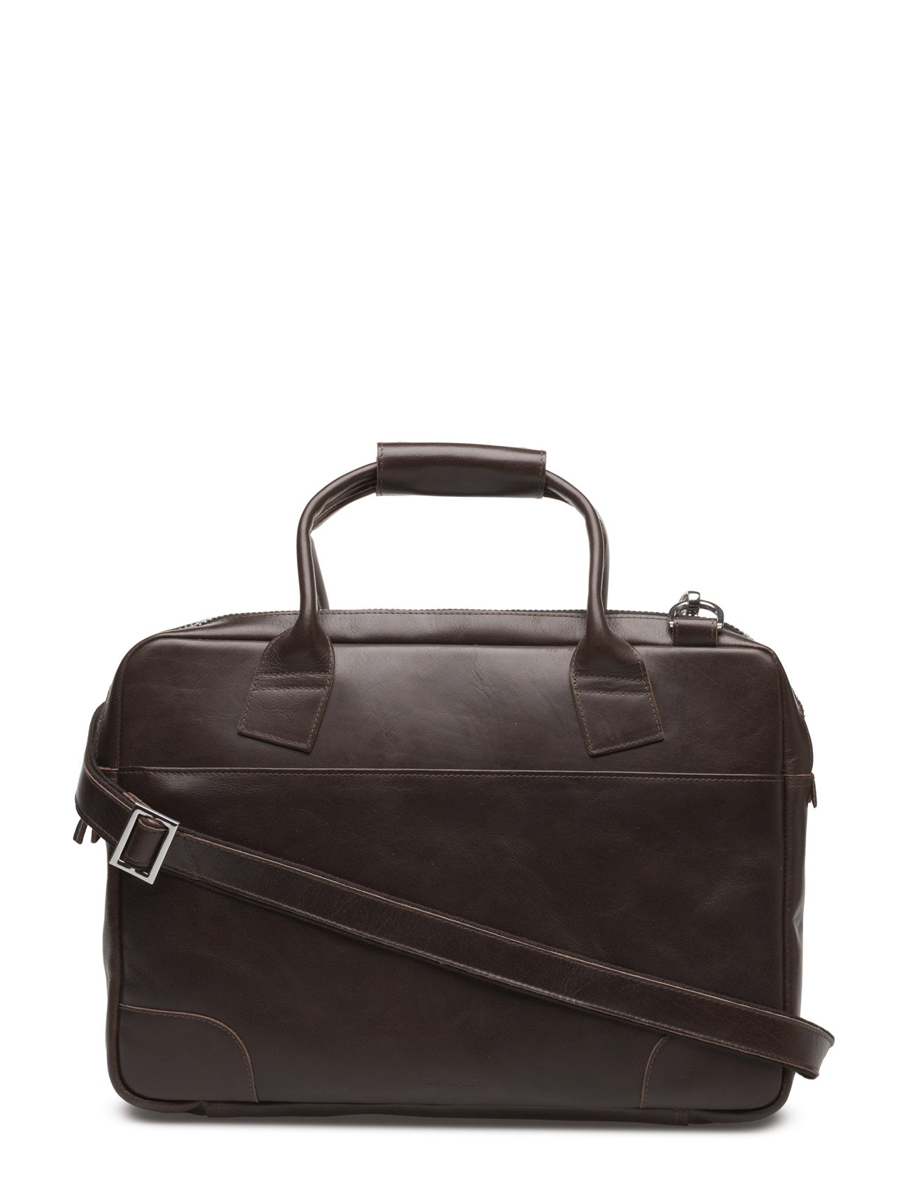 Nano big zip bag leather