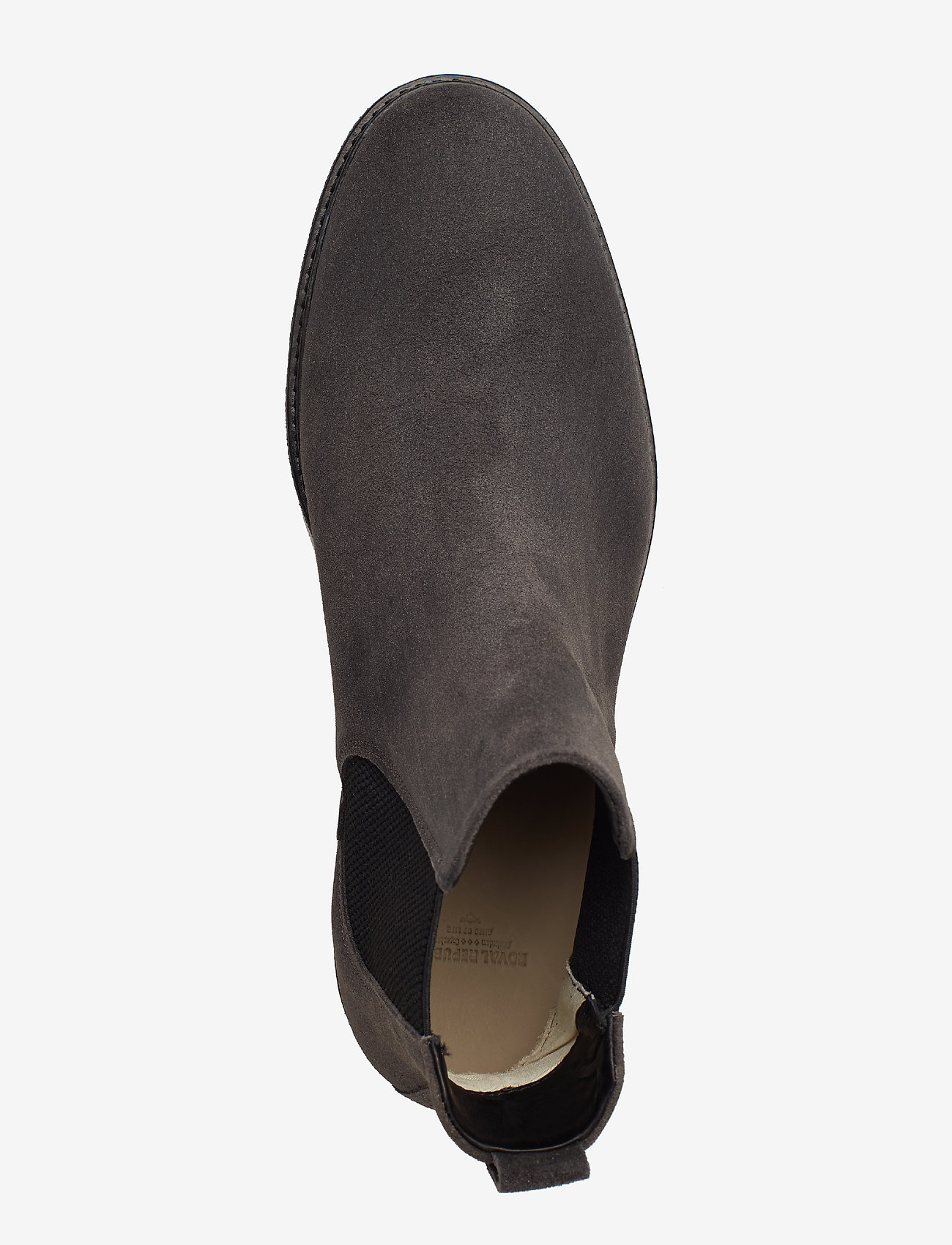 Royal RepubliQ - Cast Crepe Chelsea Suede - anthracite - 3