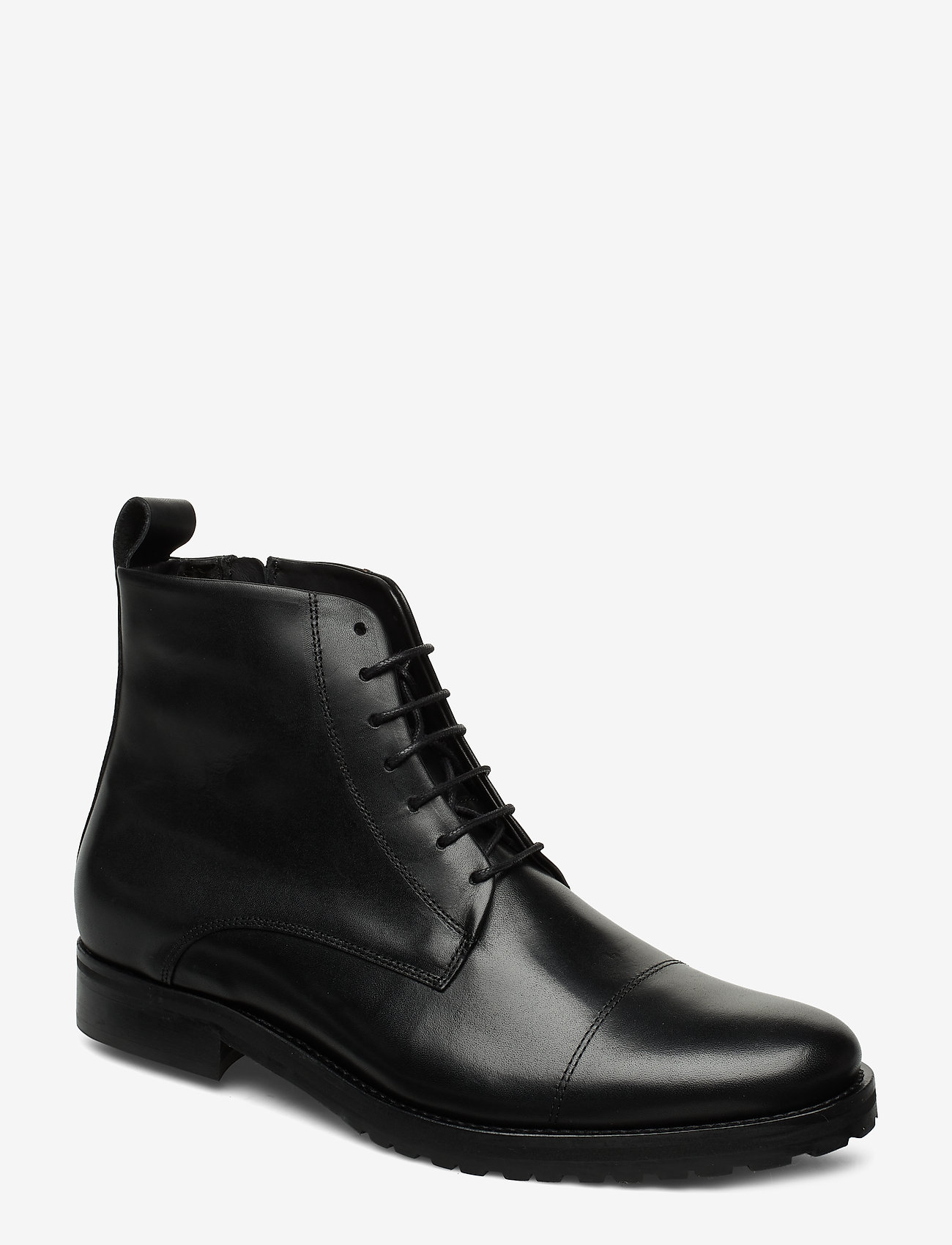 Nano Lace Up Boot - BLACK