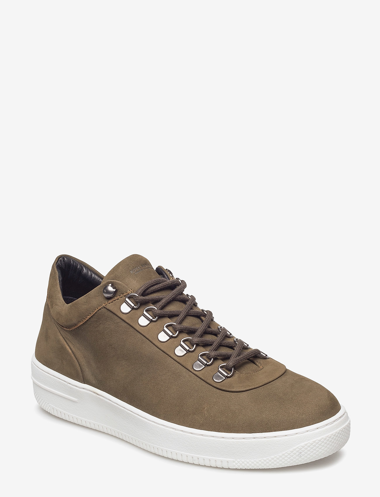 Royal RepubliQ - Seven20 Hiker Oxford Shoe Nubuck - green - 0