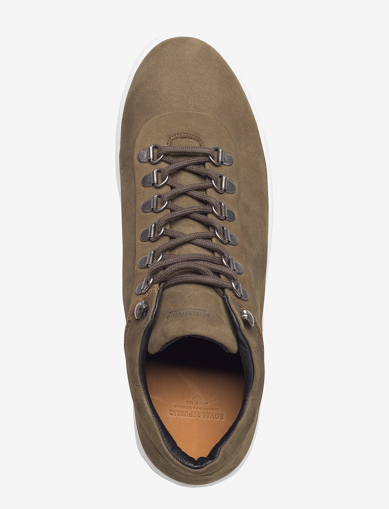 Royal RepubliQ - Seven20 Hiker Oxford Shoe Nubuck - green - 2