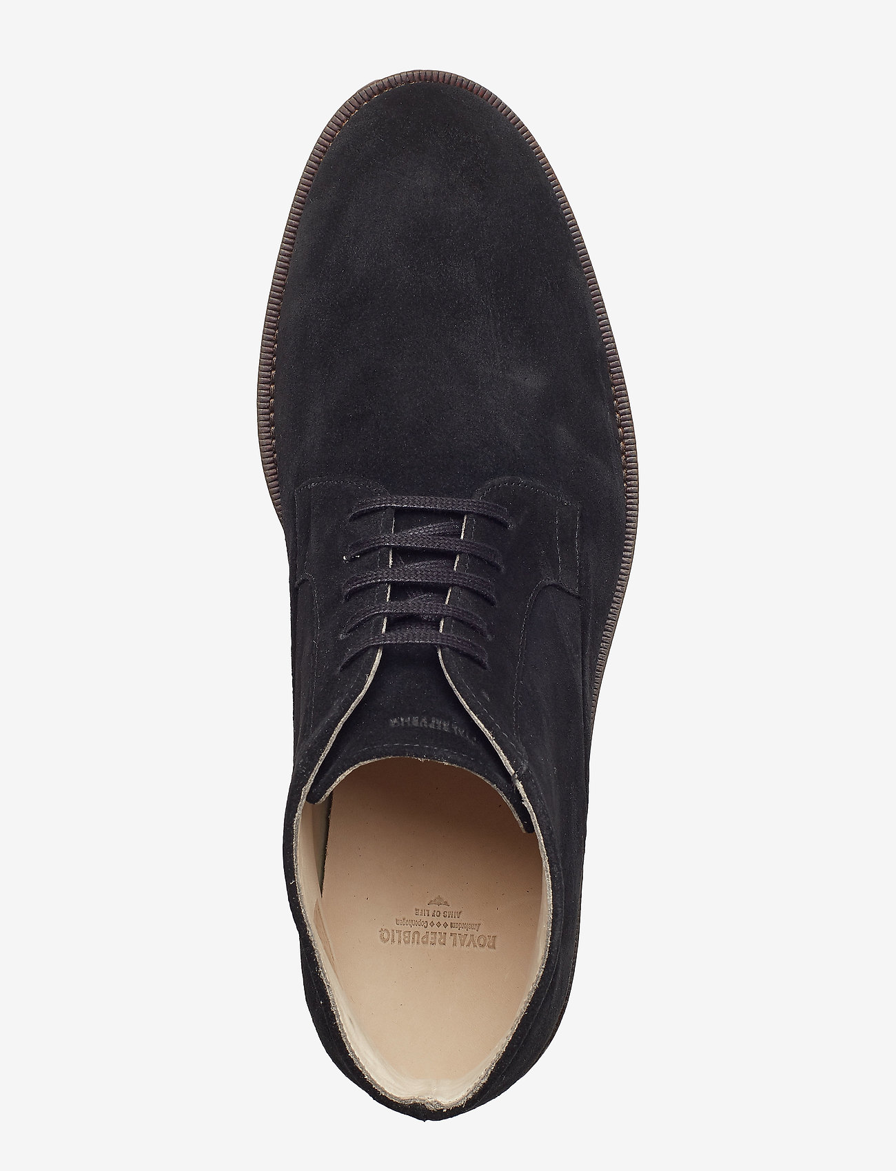 Royal RepubliQ - Alias Classic Midcut Suede - black - 3