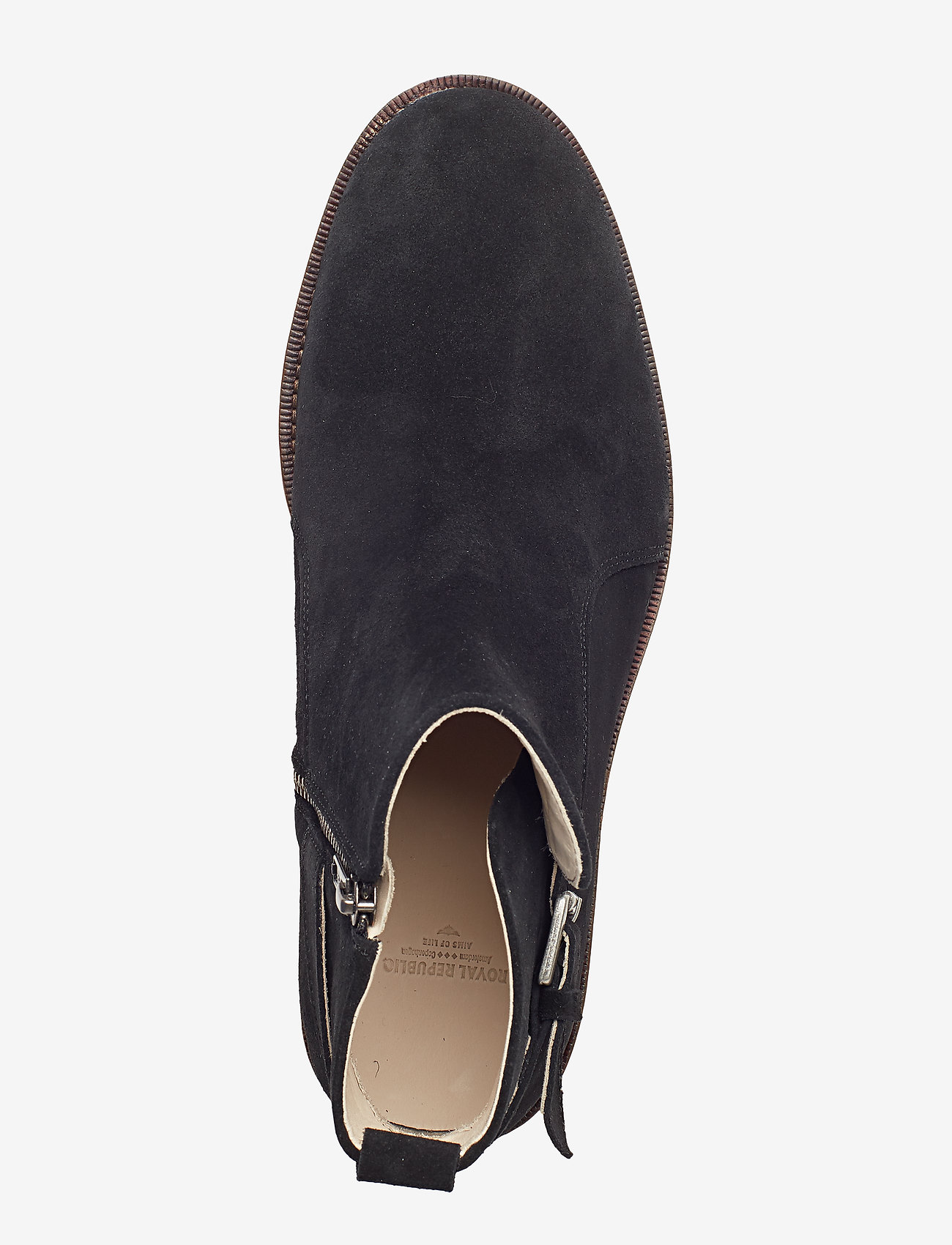 Royal RepubliQ - Alias Classic Low Jodhpur Suede - black - 3
