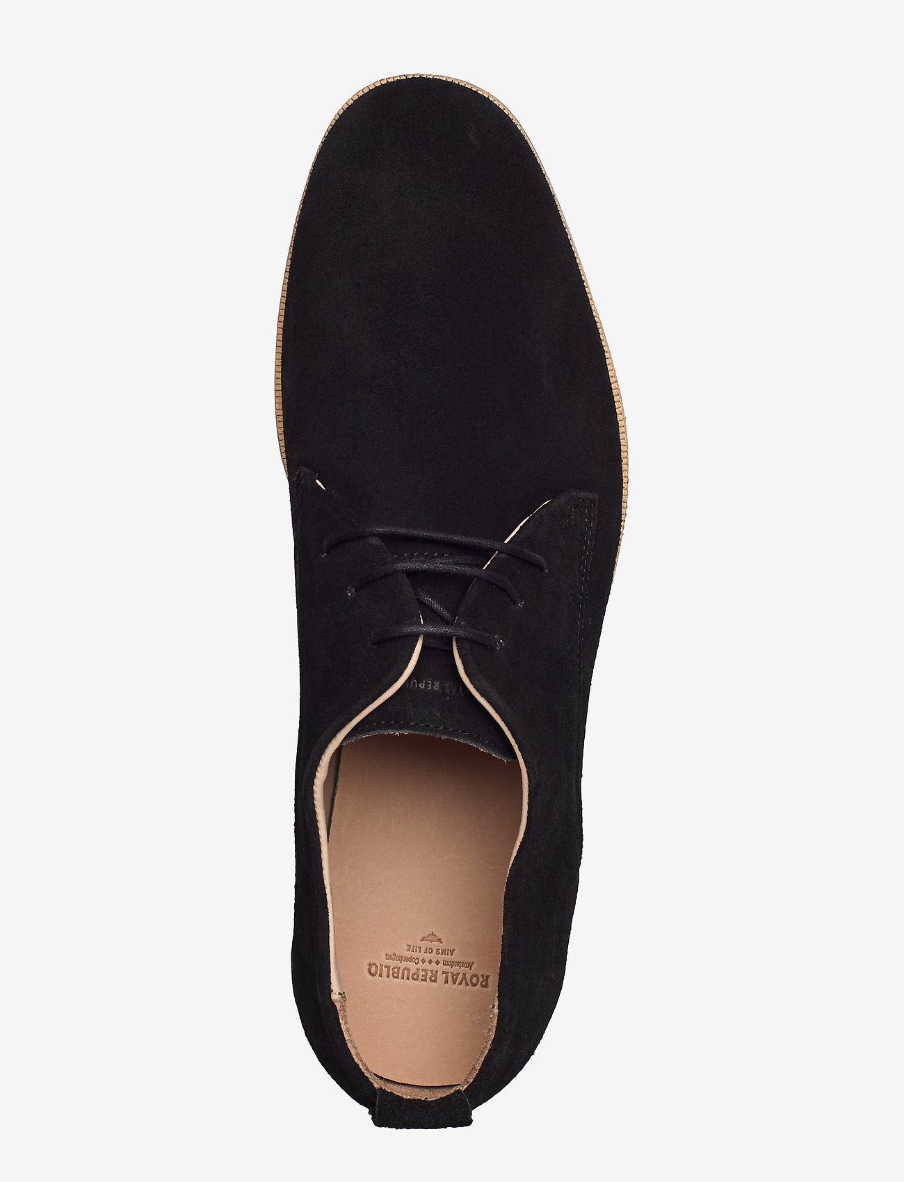 Royal RepubliQ - Evo Suede Derby Shoe - black - 3