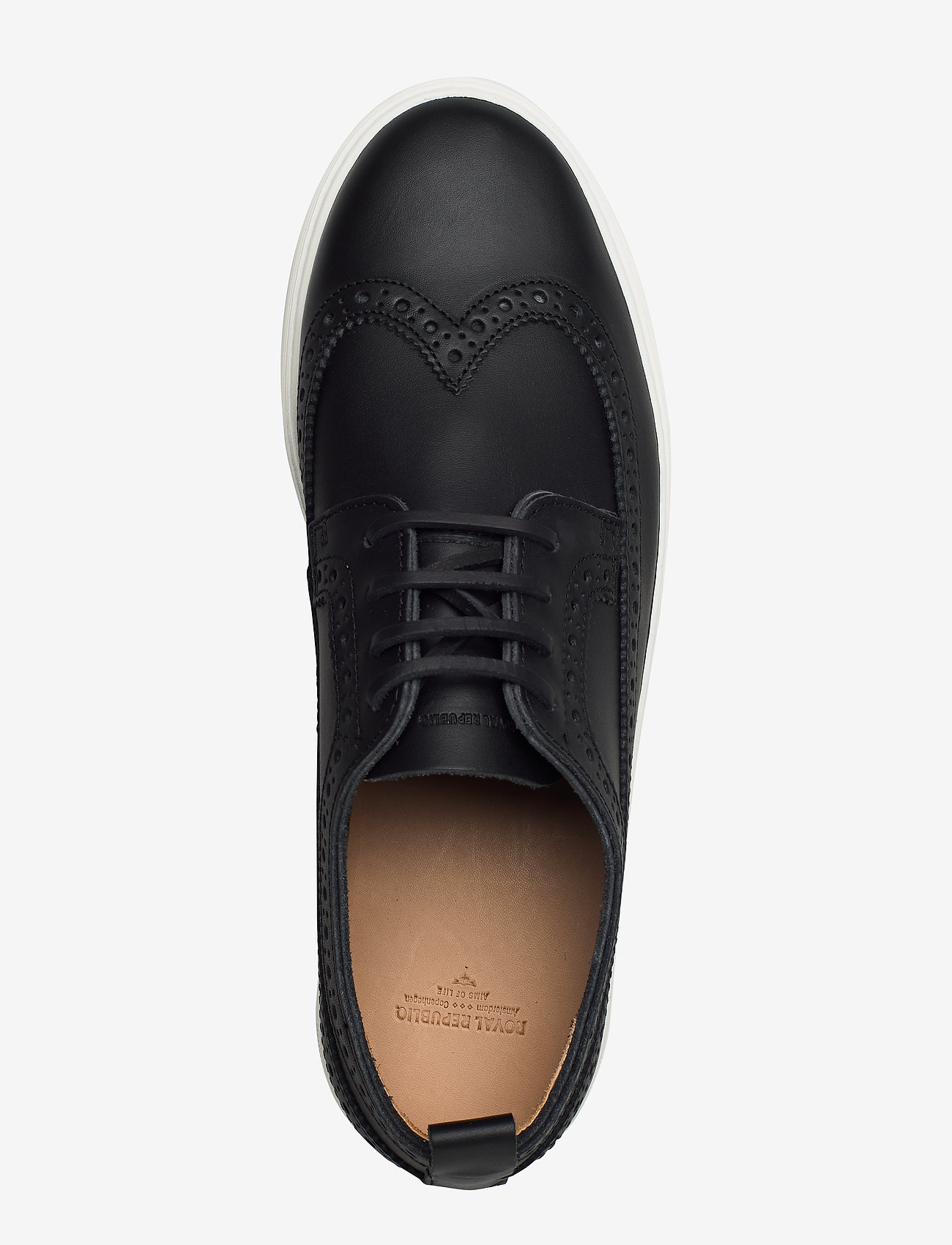 Royal RepubliQ - Doric Brogue Derby Shoe - black - 3