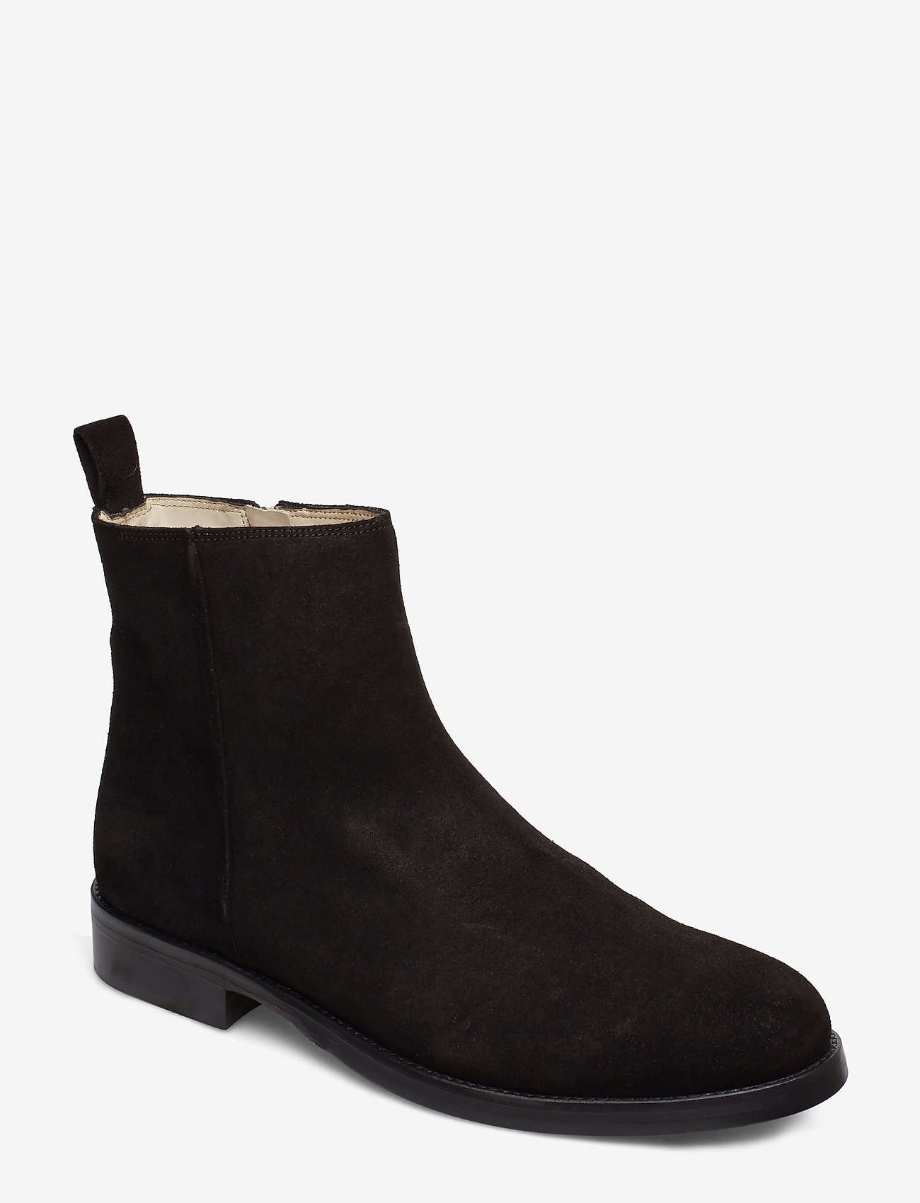 Bond Ankle Boot Suede - BLACK