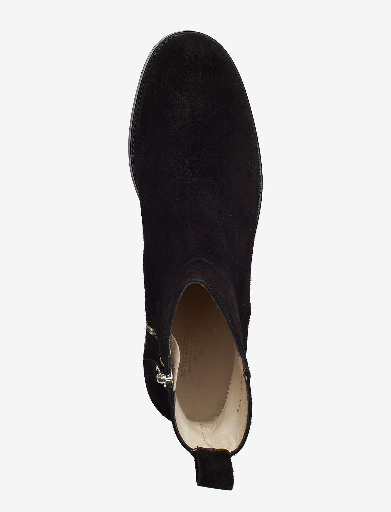 Royal RepubliQ - Bond Ankle Boot Suede - black - 3