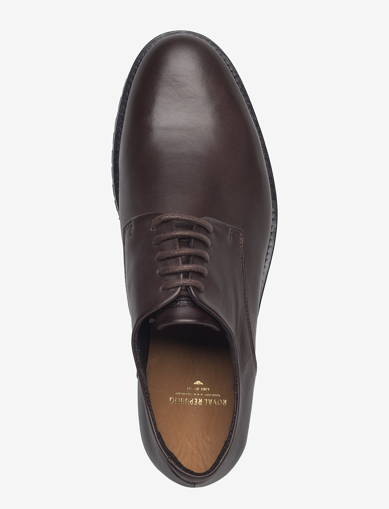 Royal RepubliQ - NANO DERBY - brown - 3
