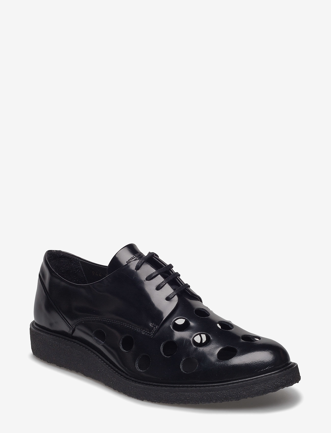 Royal RepubliQ - BORDER CREEP PUNCHED SHOE - black - 0