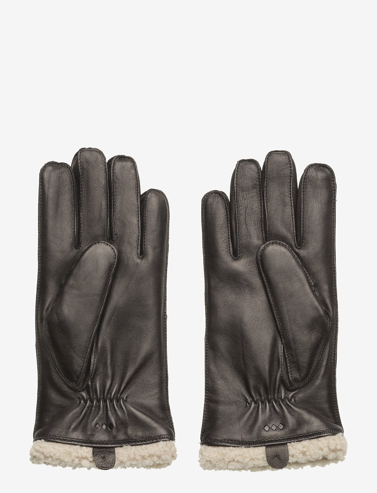 Royal RepubliQ - Linear Shearling Glove  Men - black - 1