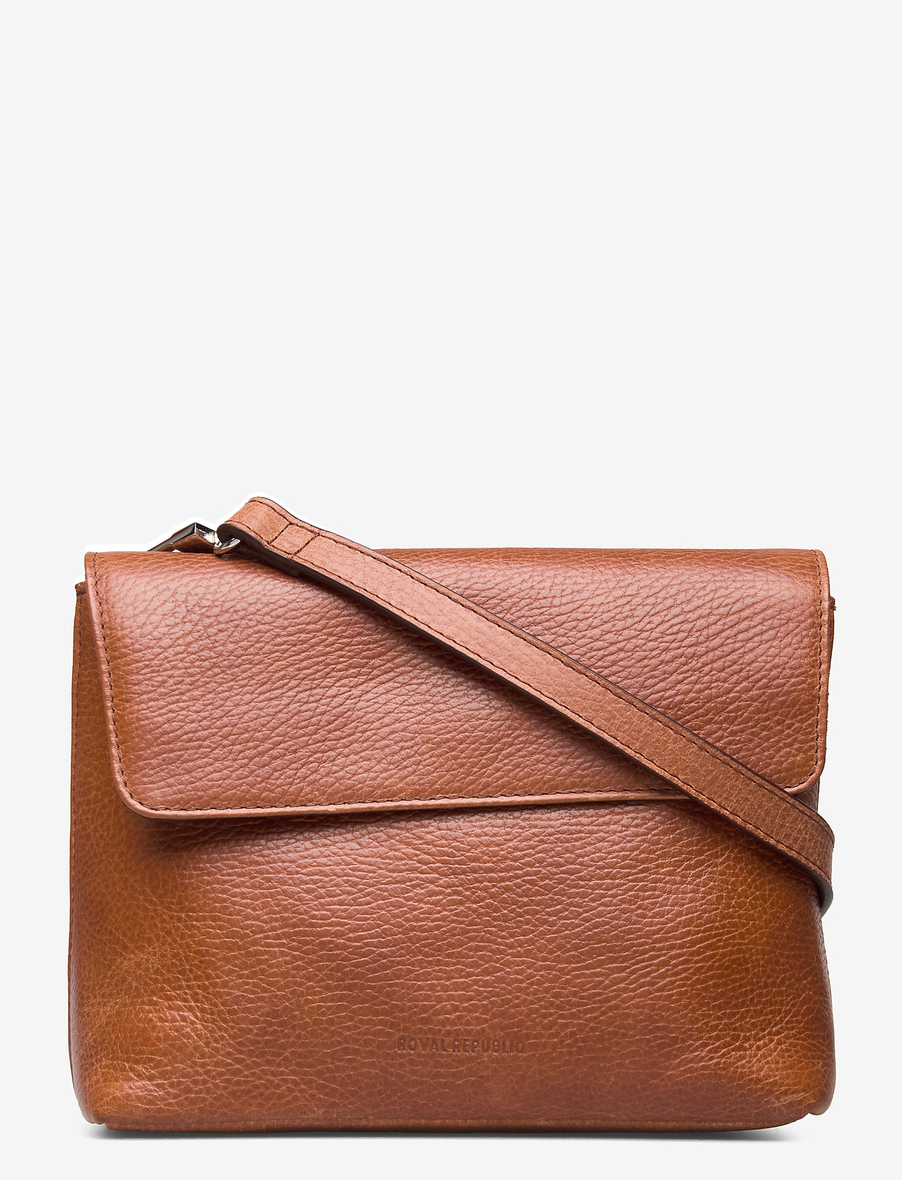 Pure Evening Bag - COGNAC