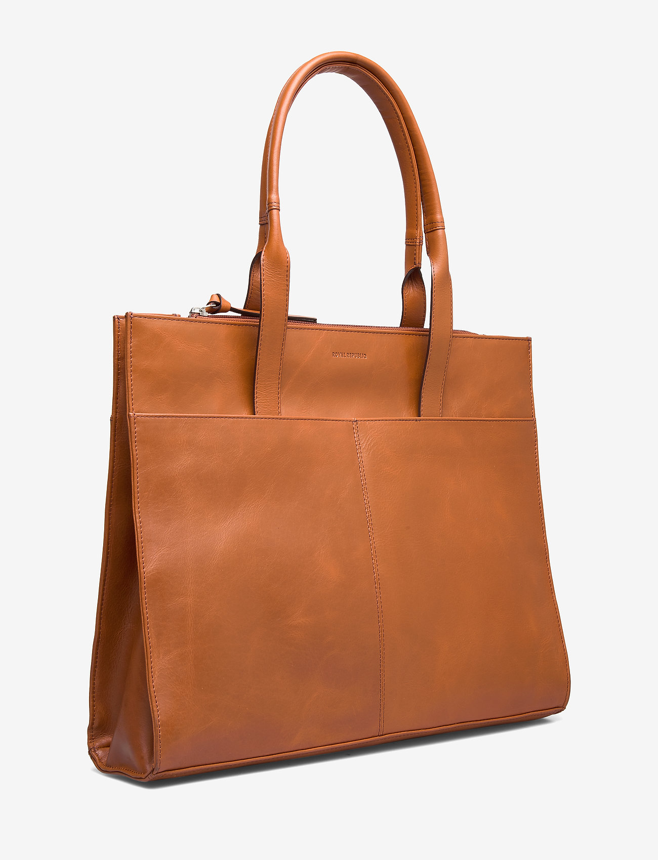 Royal RepubliQ - Bullet Shopper - cognac - 2