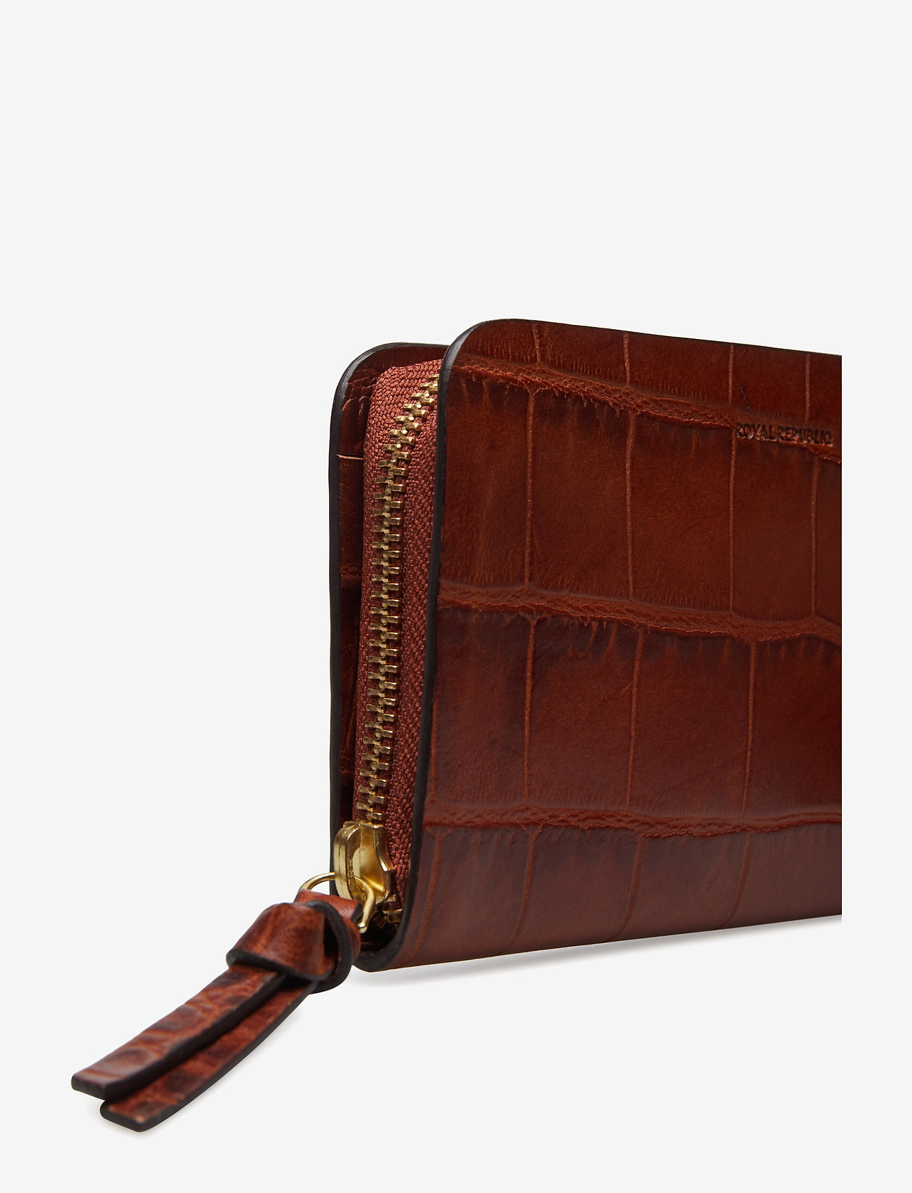 Royal RepubliQ - Galax Croco Wallet Miniature - cognac - 3