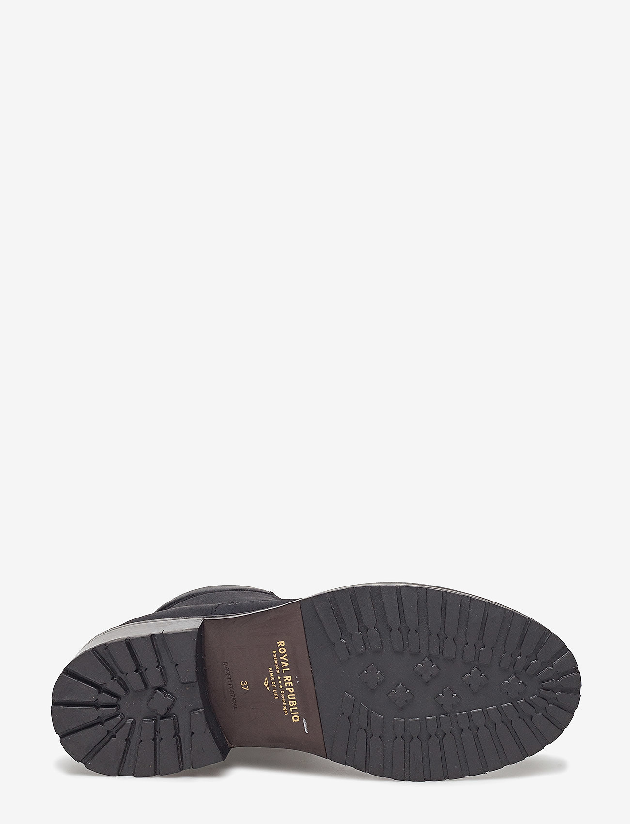 Royal RepubliQ - District Hiker Oxford Midcut - black - 4