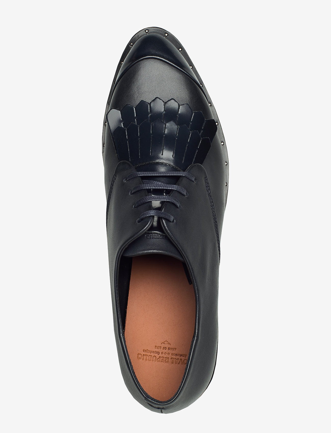 Royal RepubliQ - Prime Rivet Fringe Shoe - nightblue - 3