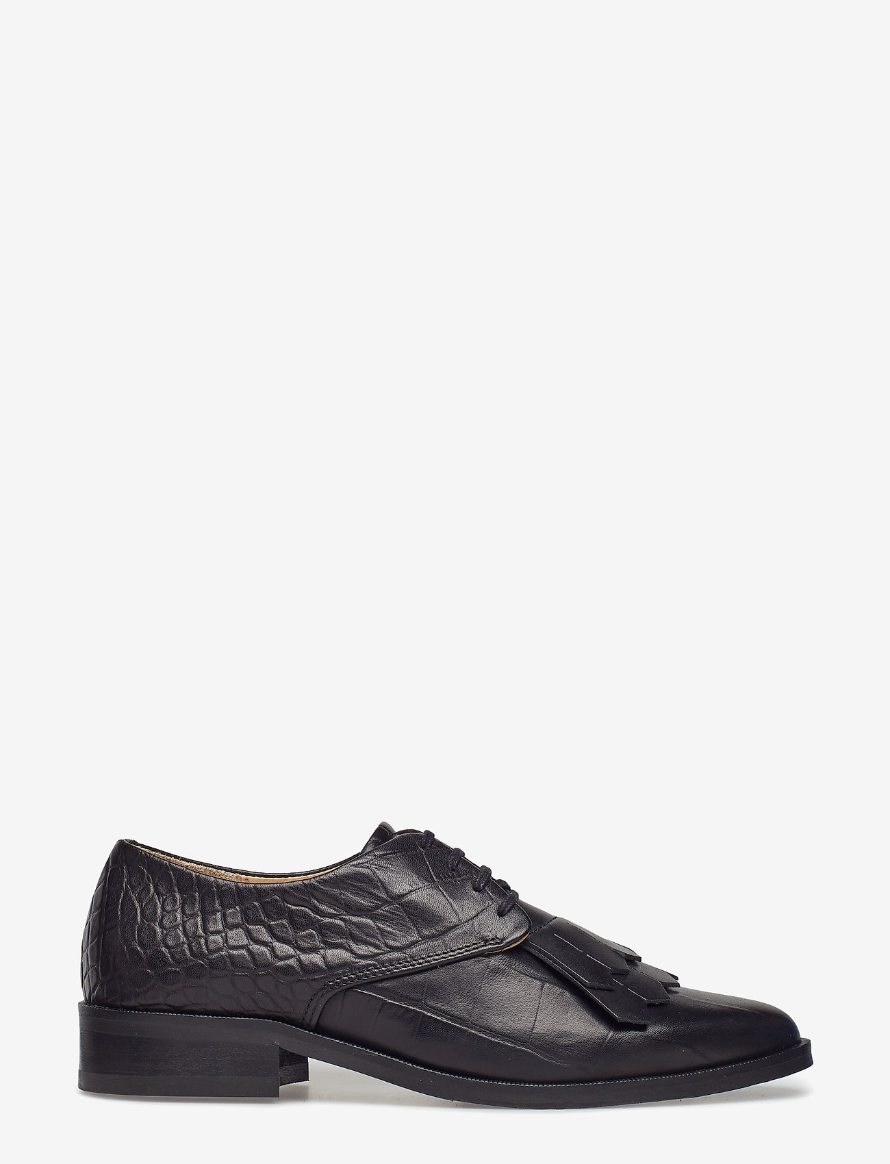 Royal RepubliQ - Prime Croco Fringe Shoe - black - 1