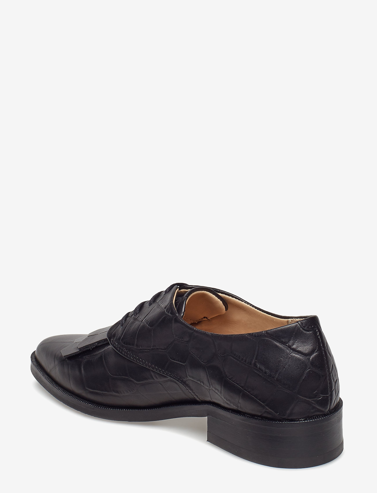 Royal RepubliQ - Prime Croco Fringe Shoe - black - 2