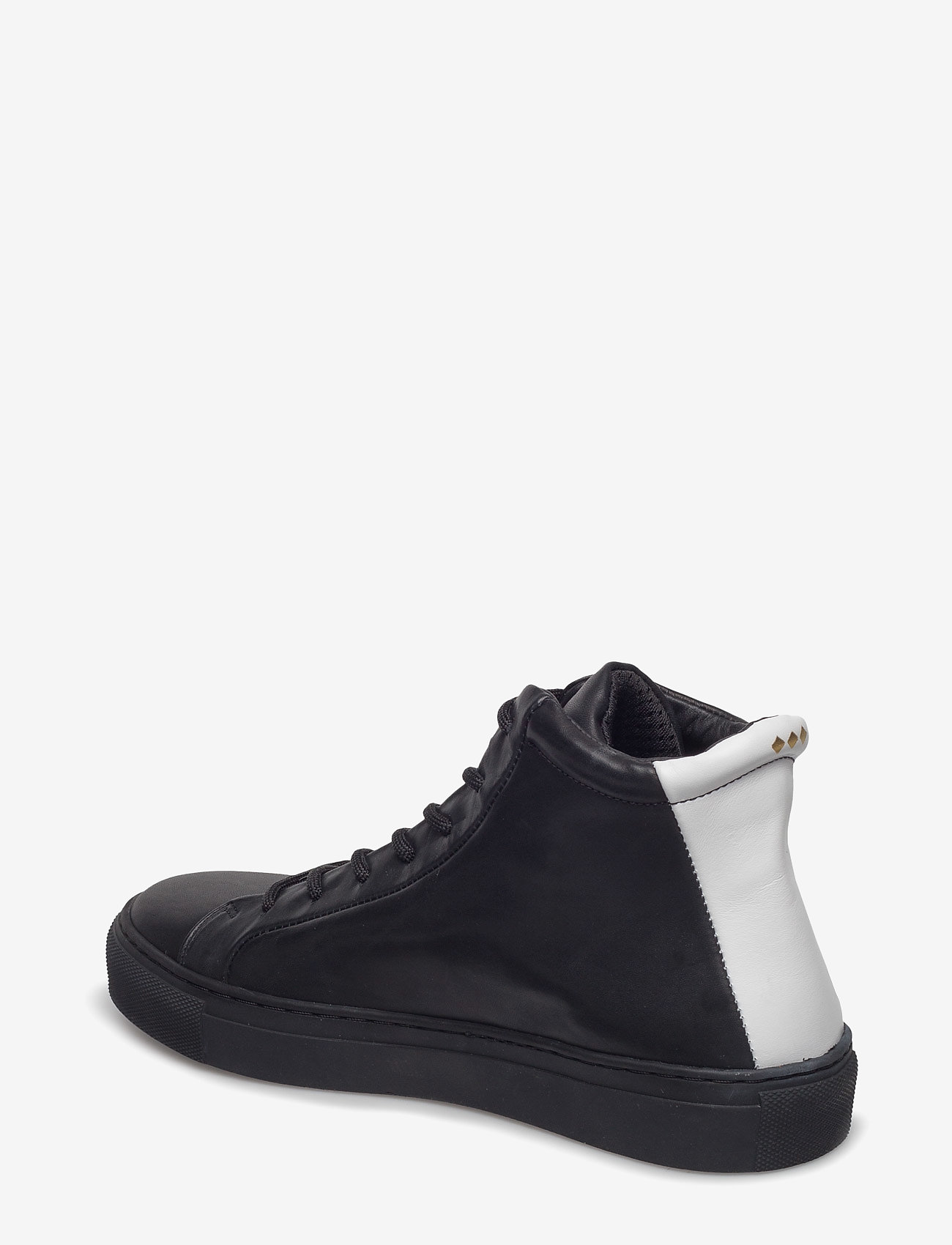 Royal RepubliQ - ELPIQUE TRI LOW CUT - black w/white heel - 2