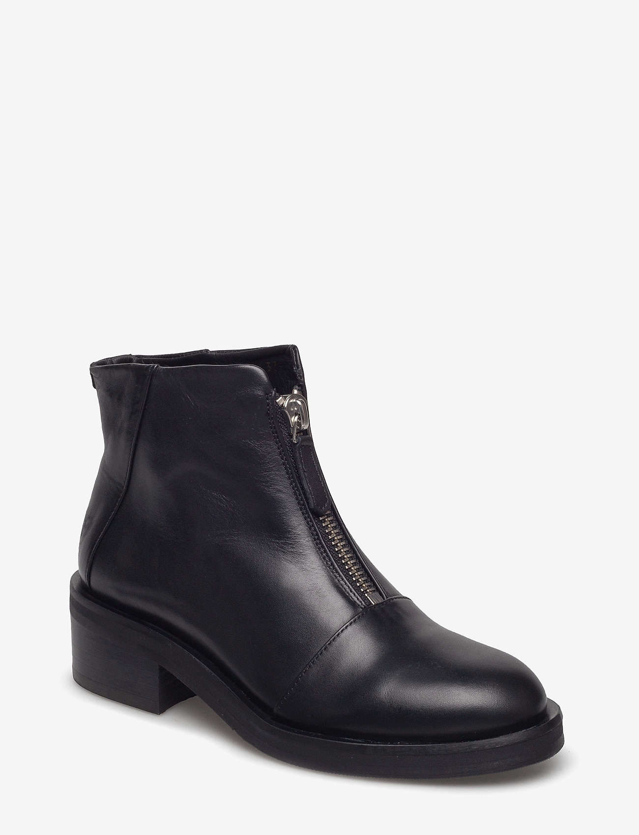 DISTRICT FRONT ZIP - BLACK