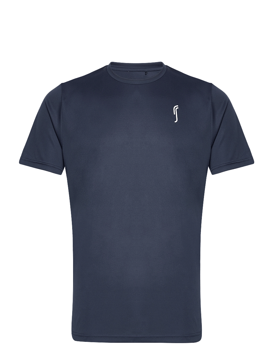 RS Sports - Men's Performance Tee (white,M,st) - navy - 1