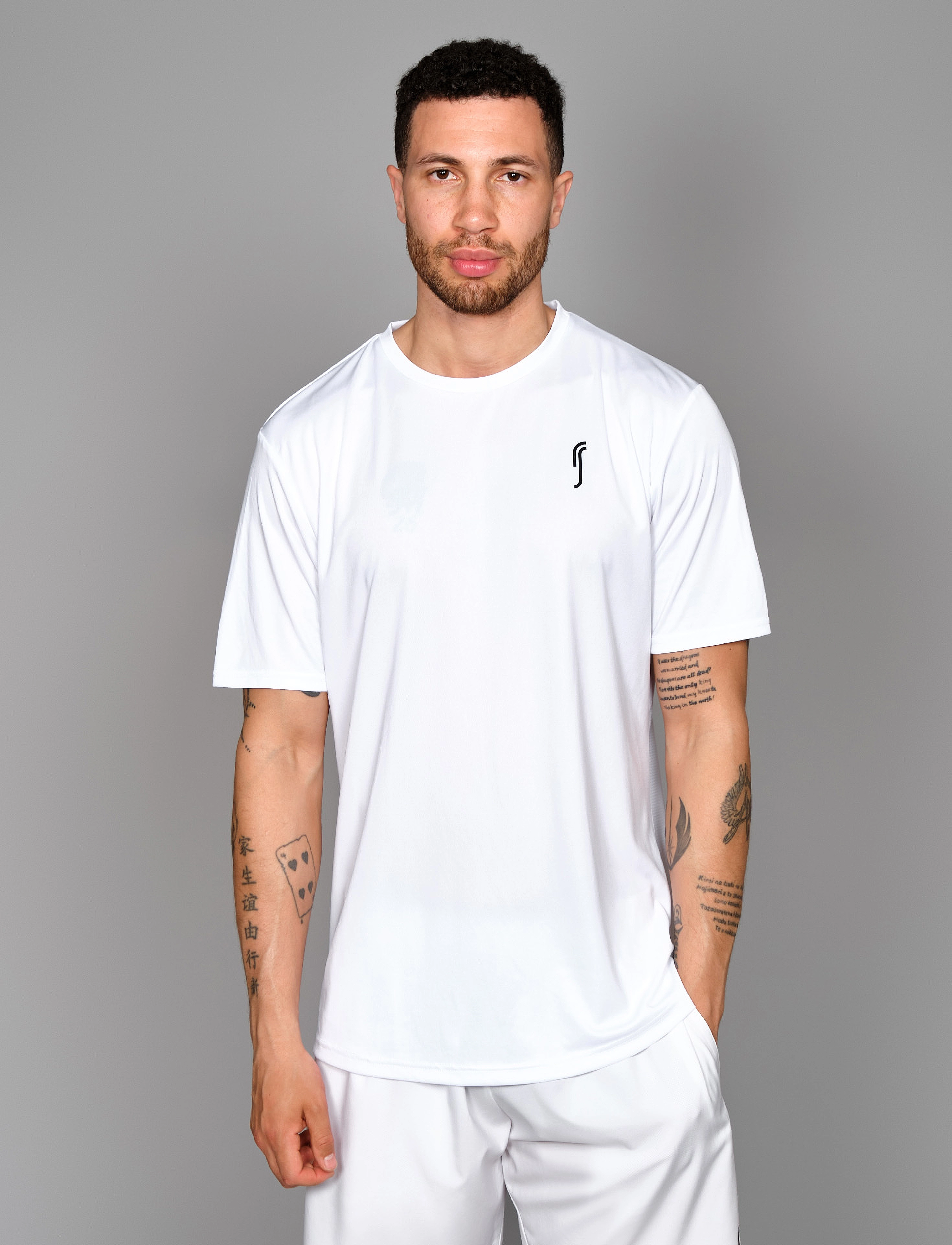 RS Sports Men's Performance Tee, XXL, T-shirts, Weiß - Short-sleeved, Männerswear