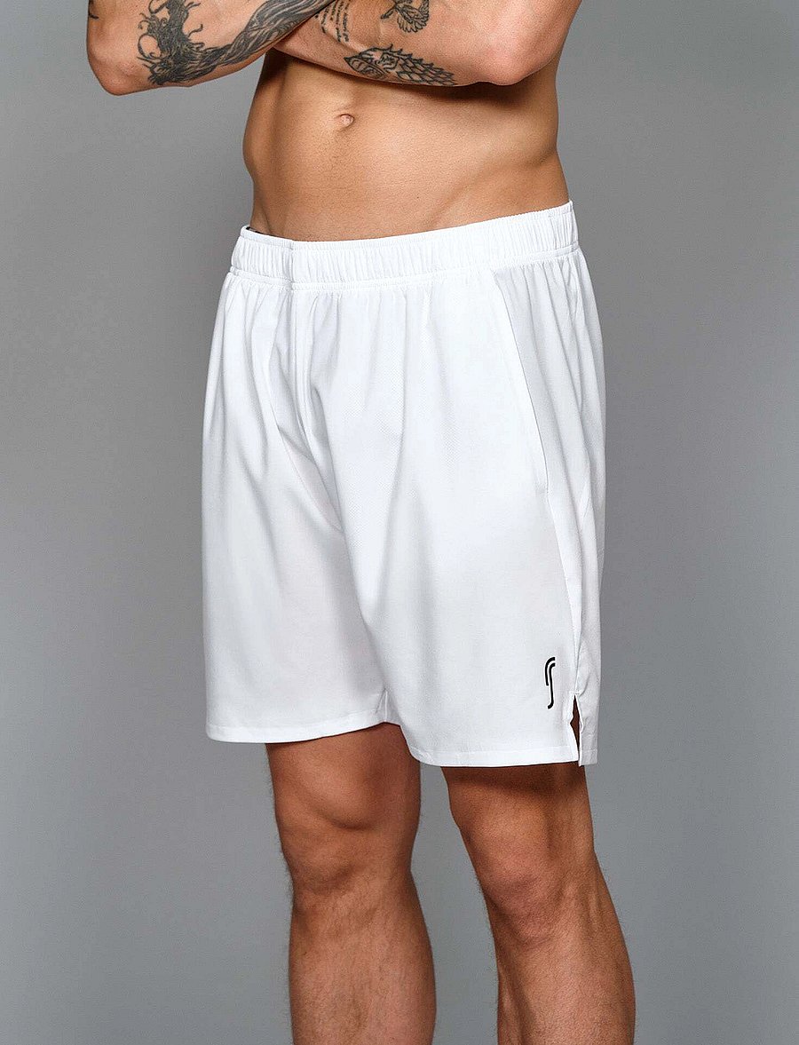 RS Sports - Men's Performance Shorts (white,L,st) - träningsshorts - white - 0