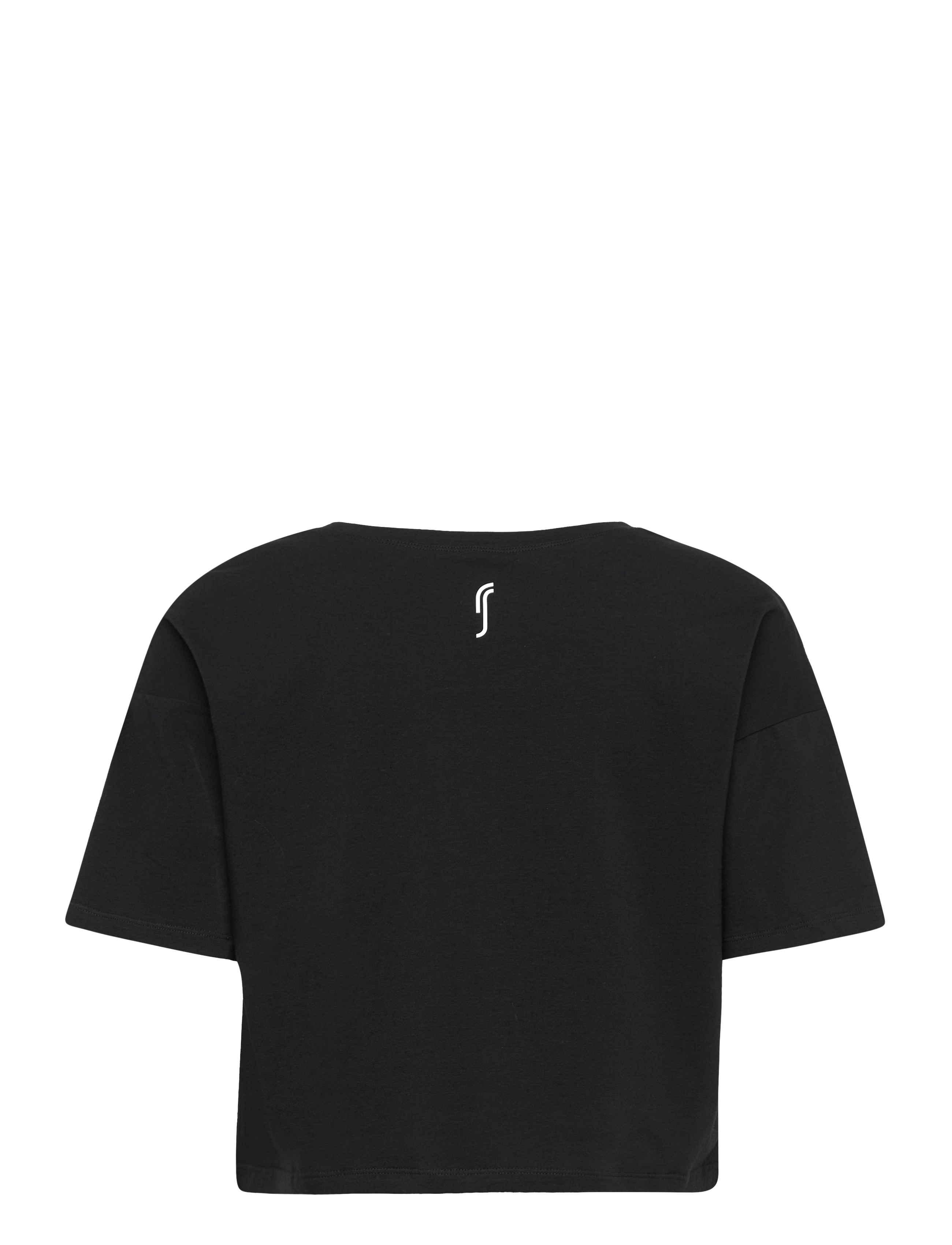 RS Sports - Women's Crop Oversize Tee - black - 1