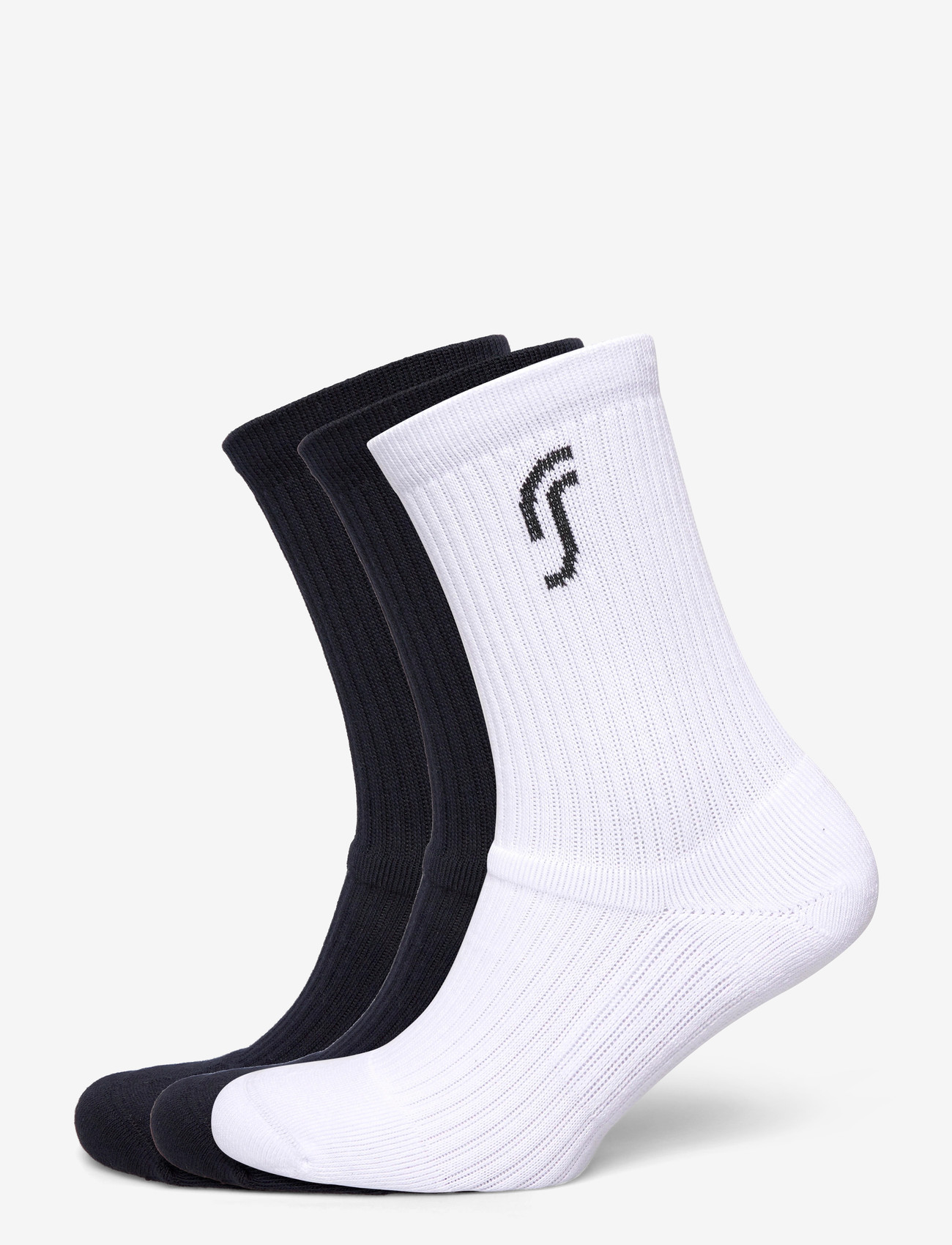 RS Sports - Cushioned Performance Socks - 3 pack - sport socks - navy,white,navy - 0