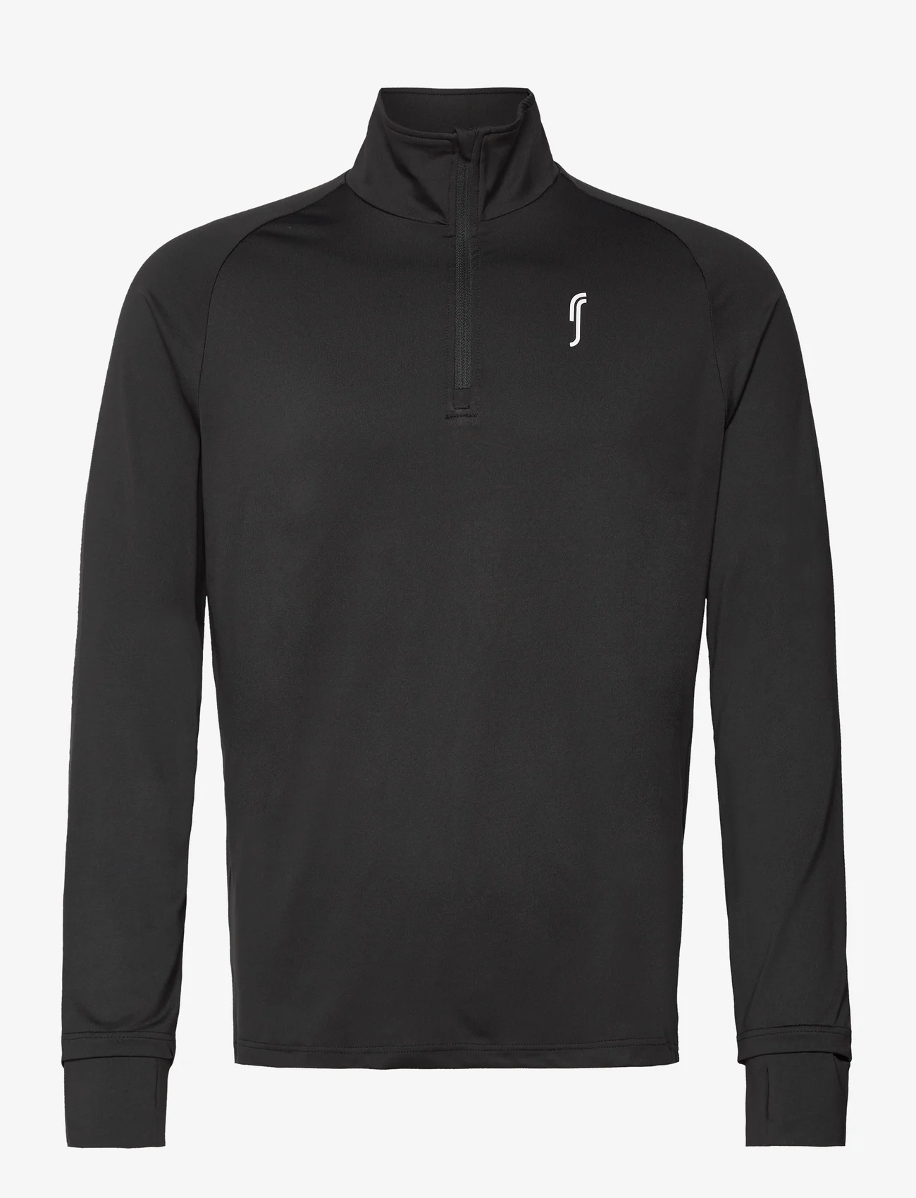 RS Sports - Men’s Half Zip Sweater - kläder - black - 0
