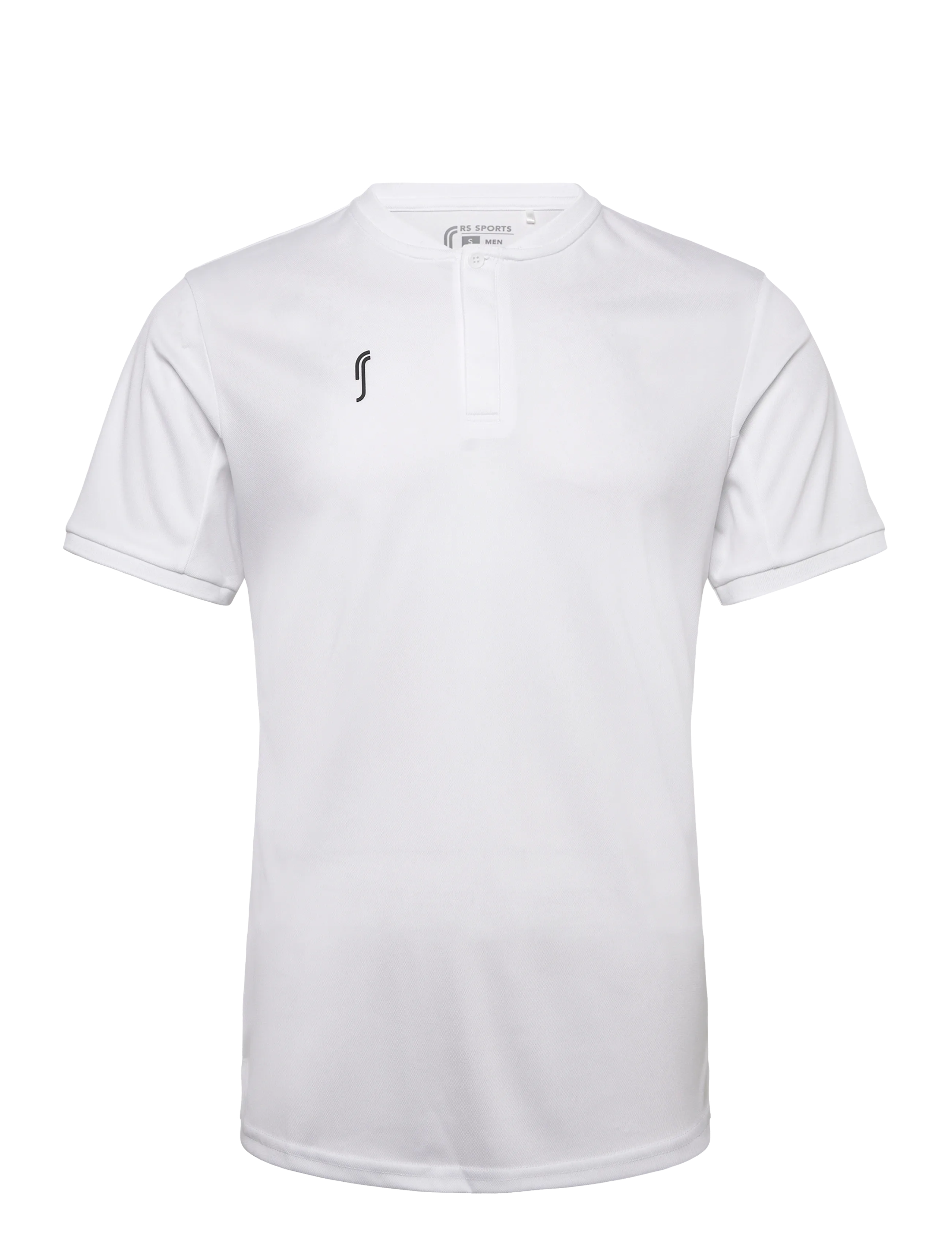 RS Sports Men's Club Polo, M, Sport Polos, Weiß - Short-sleeved Männerswear