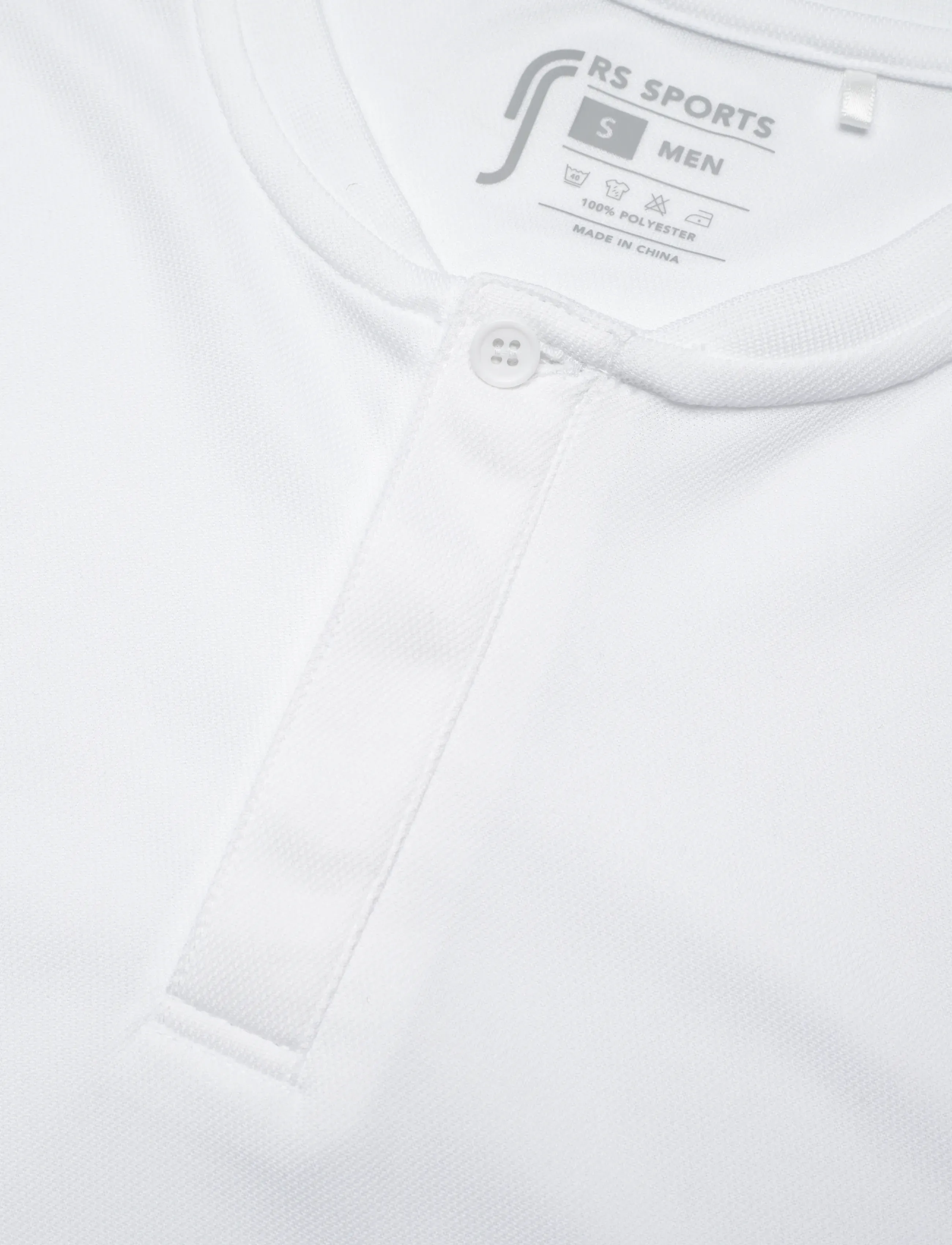 RS Sports - Men's Club Polo - poloer - white - 2