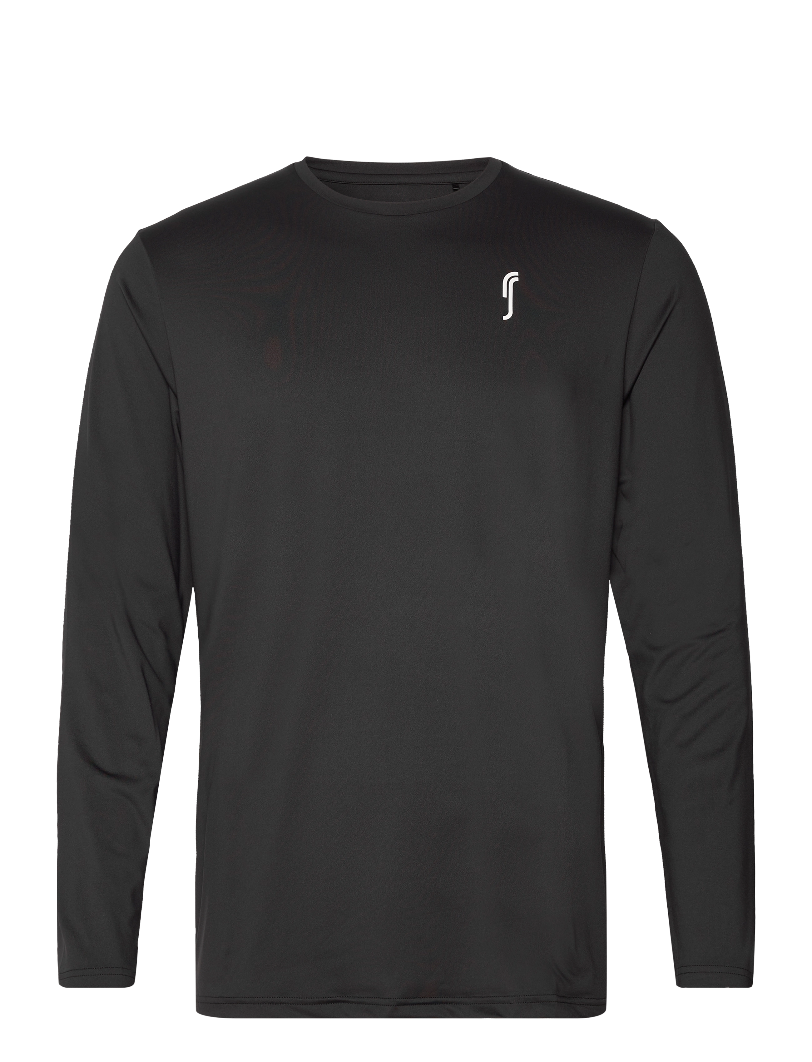 RS Sports Men's Performance Long Sleeve (Black/White,Xxl,St), M, T-shirts, Schwarz - Long-sleeved, Männerswear