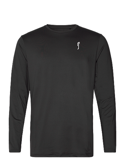 Men'S Performance Long Sleeve (Black/White,Xxl,St) - LangæRmede T-Shirts