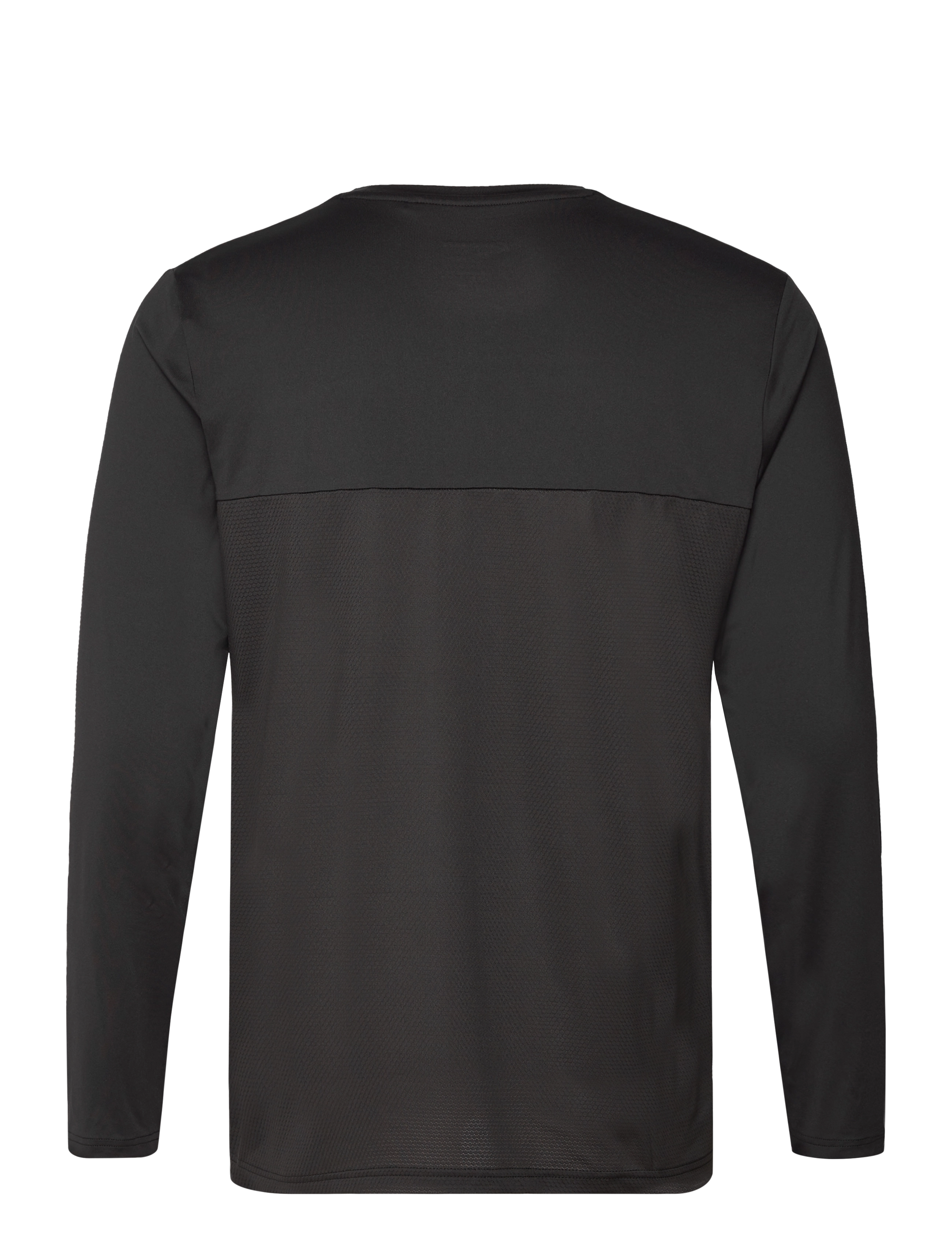 RS Sports - Men's Performance Long Sleeve (Black/White,XXL,st) - black - 1