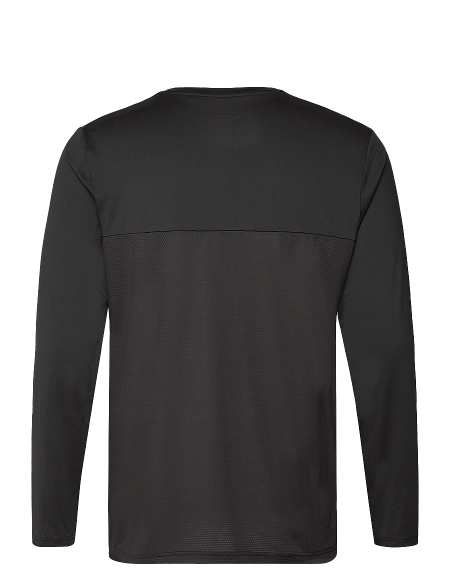RS Sports - Men's Performance Long Sleeve (Black/White,XXL,st) - black - 1