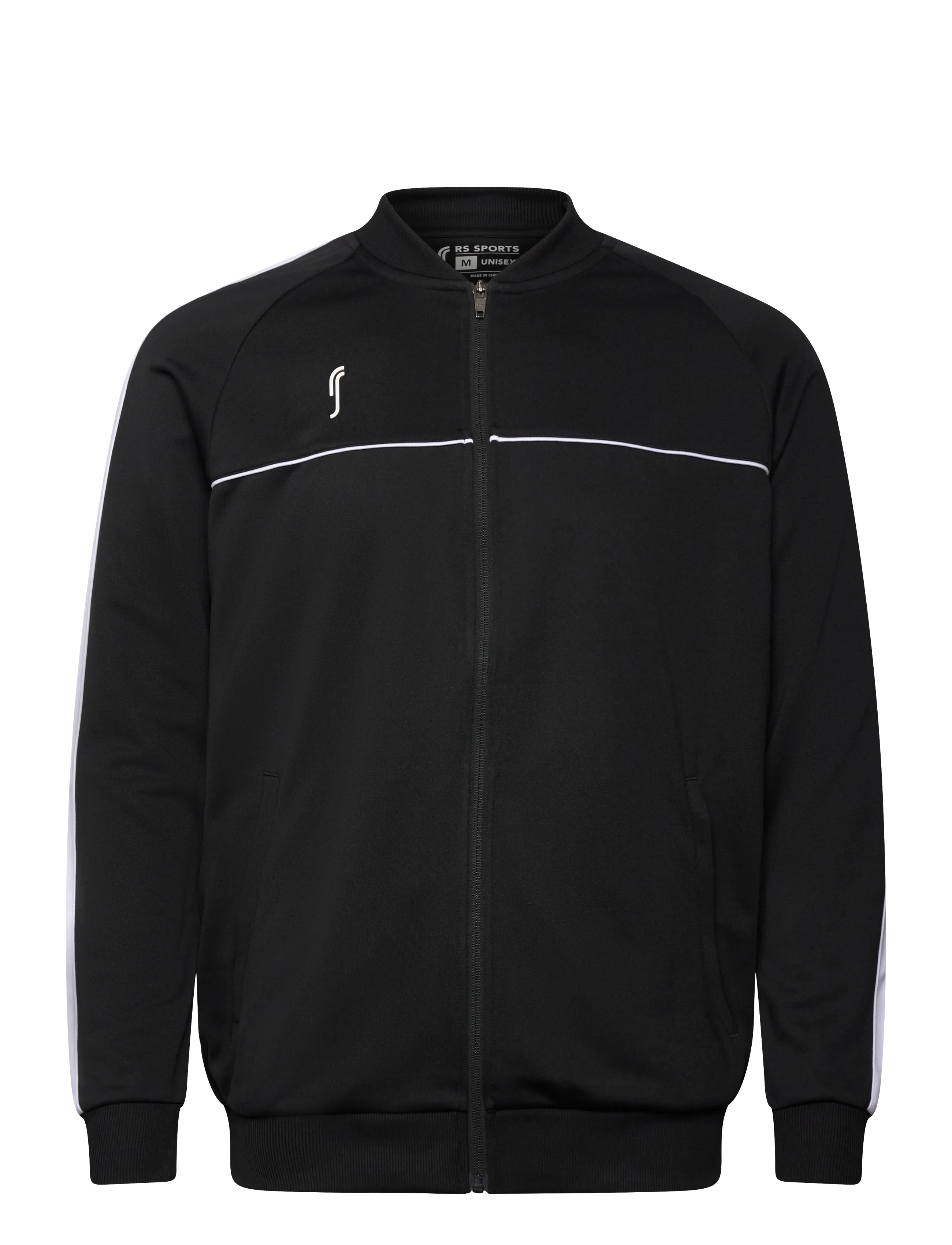 RS Sports Club Jacket, S, Black, Sport Jackets > Sport Training Jackets, Herre