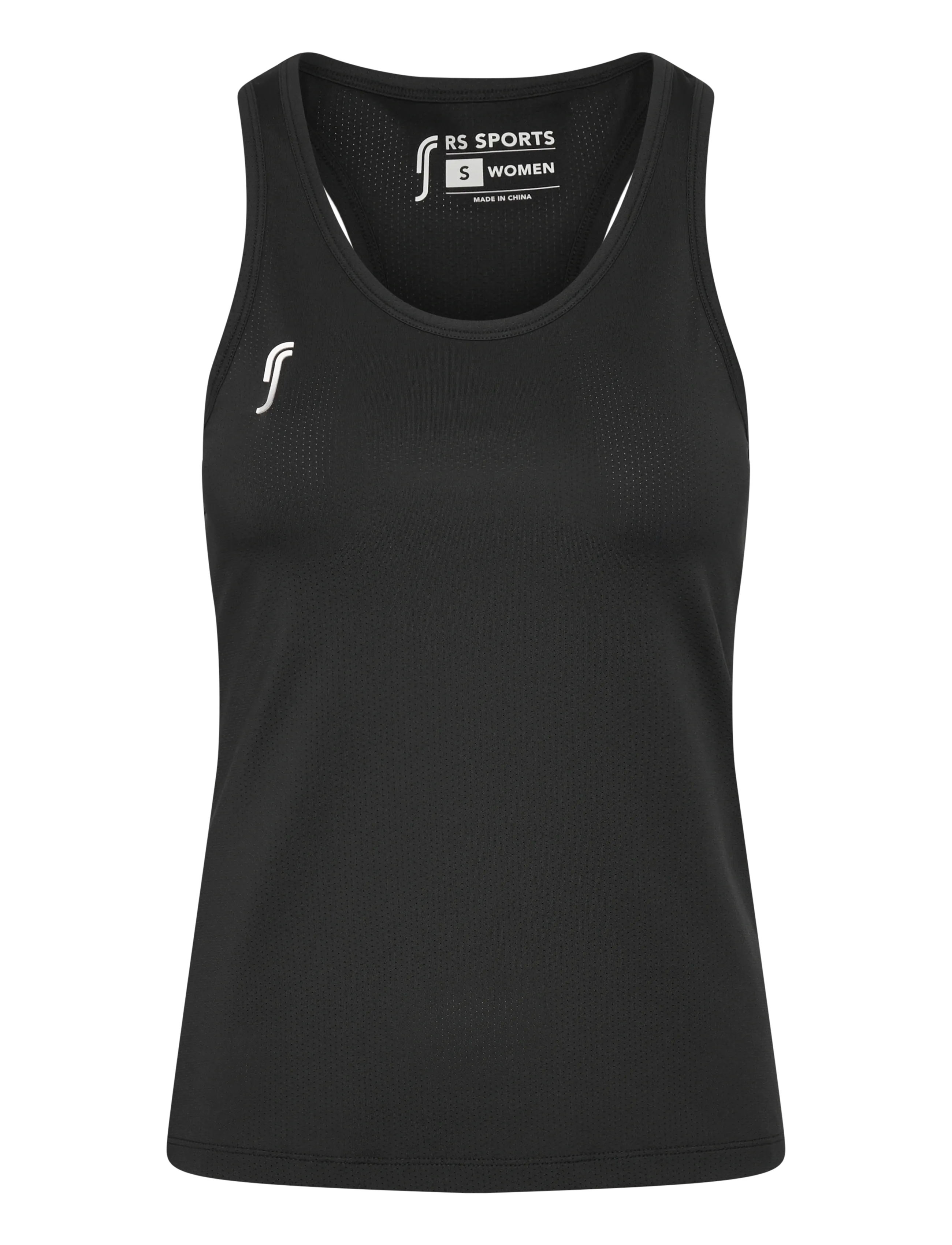 RS Sport Damen's Club Oberteil (Club Collection) Schwarz - S - Damen