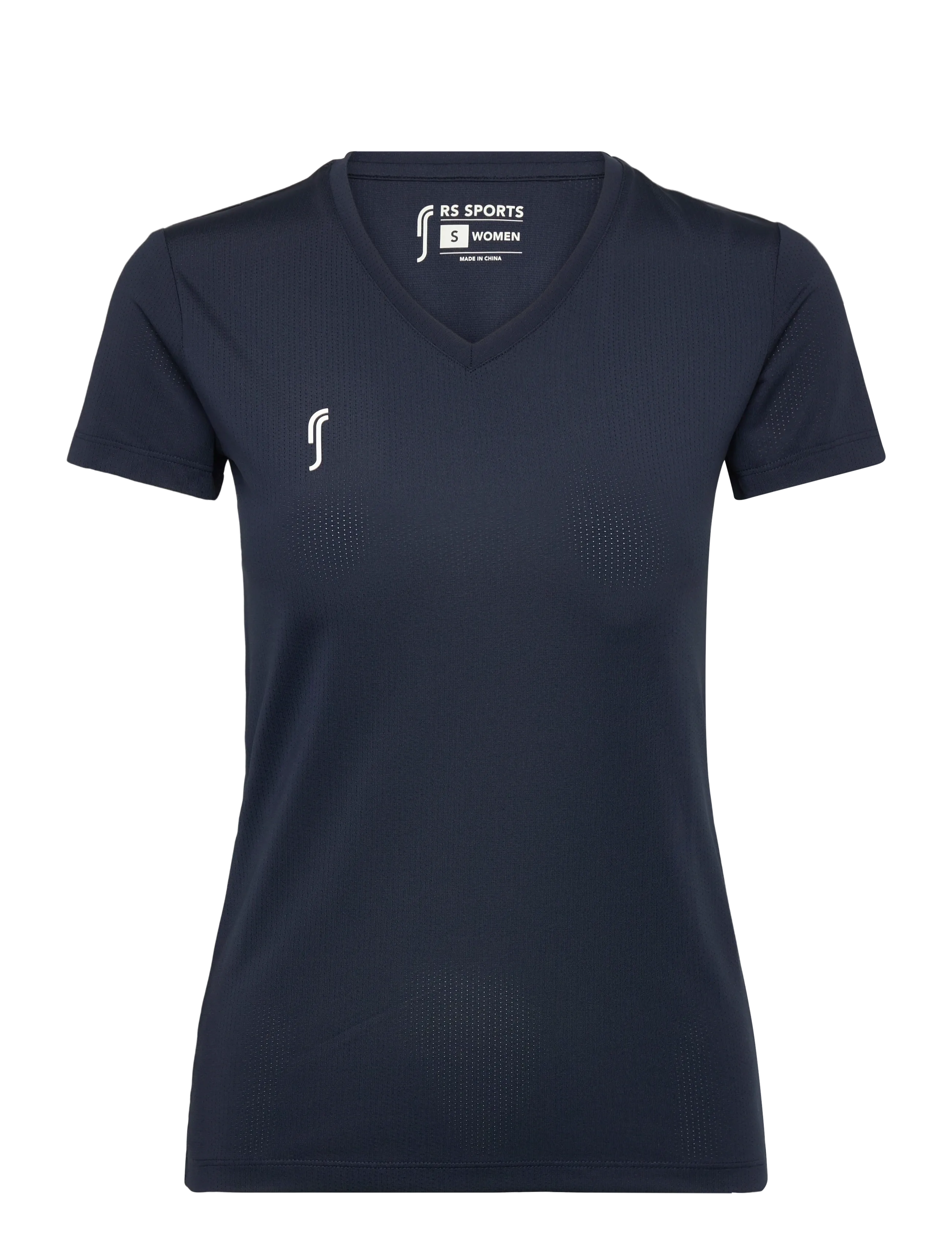 RS Sports Women's Club T-Shirt (Club Collection), S, Oberteile & T-shirts, Marineblau - Sport Frauen
