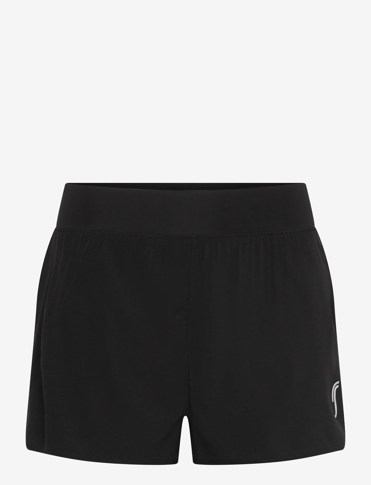 RS Sports - Women's Performance Court Shorts - 2 in 1 with ball pocket - trainingsshorts - black - 0