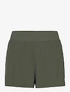 Women’s Performance Court Shorts - 2 in 1 with Ball Pockets - DEEP GREEN