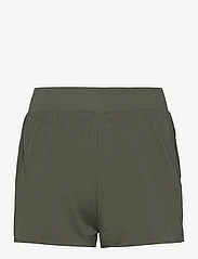 RS Sports - Women’s Performance Court Shorts - 2 in 1 with Ball Pockets - deep green - 1