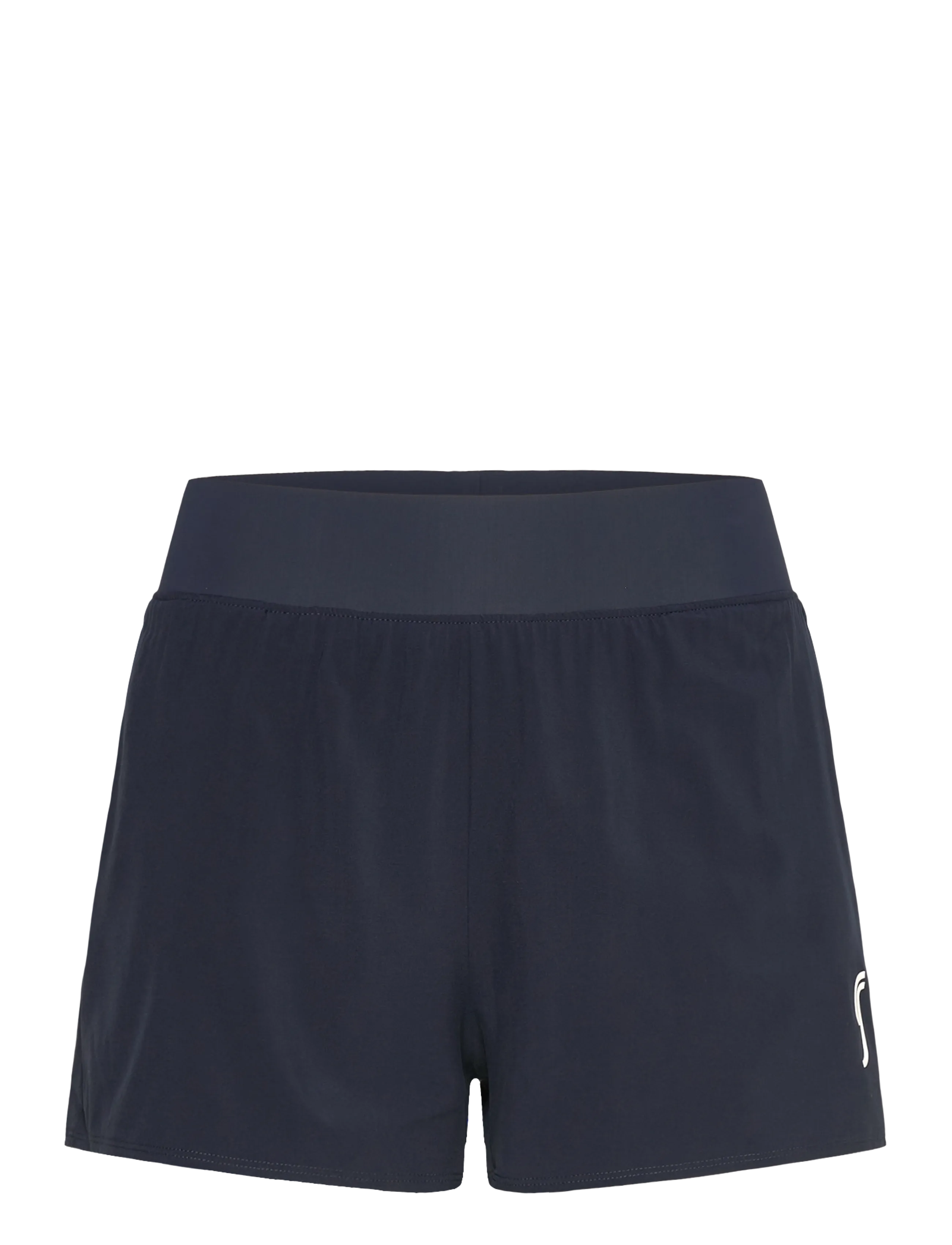 RS Sports Women's Performance Court Shorts - 2 In 1 With Ball Pockets Rec, M, Navy, Shorts > Sportsshorts, Dame
