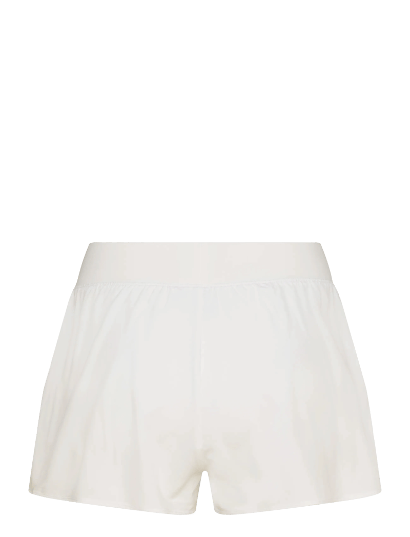 RS Sports - Women's Performance Court Shorts - 2 in 1 with Ball Pockets - trainingsshorts - white - 1