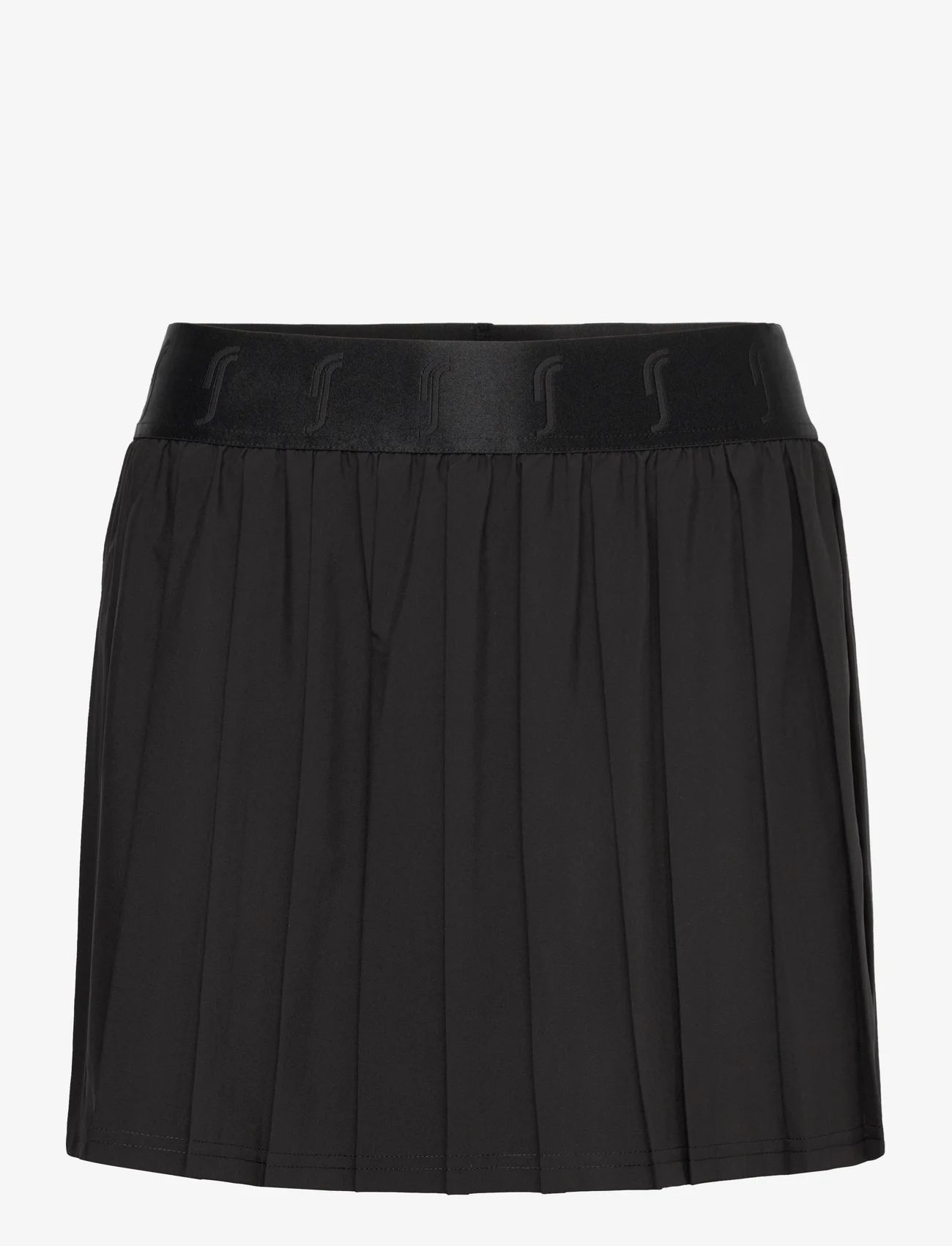 RS Sports - Women’s Pleated Skirt - plisserede nederdele - black - 0