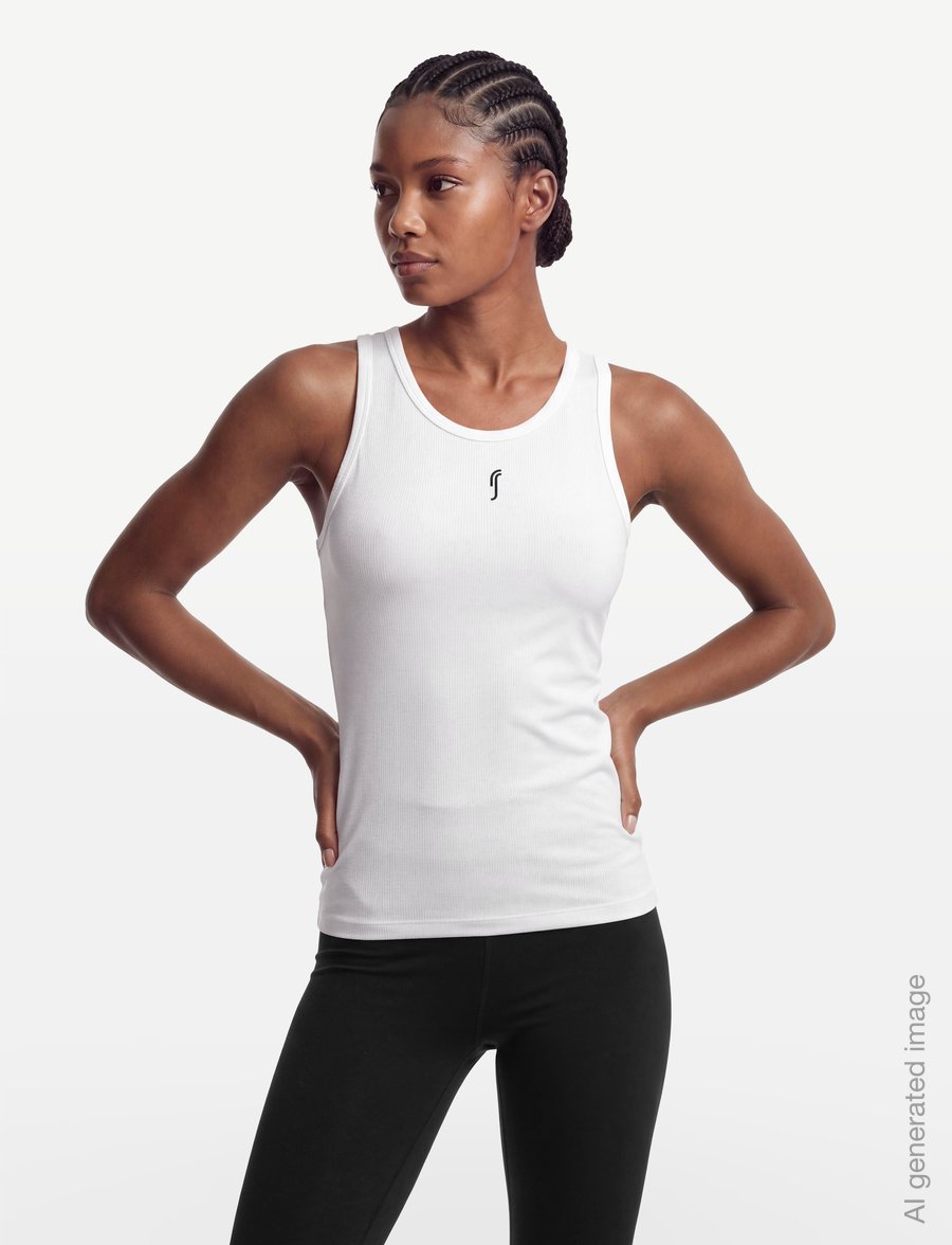 RS Sports - Women's Performance Racerback - Mesh - tank tops - white - 3