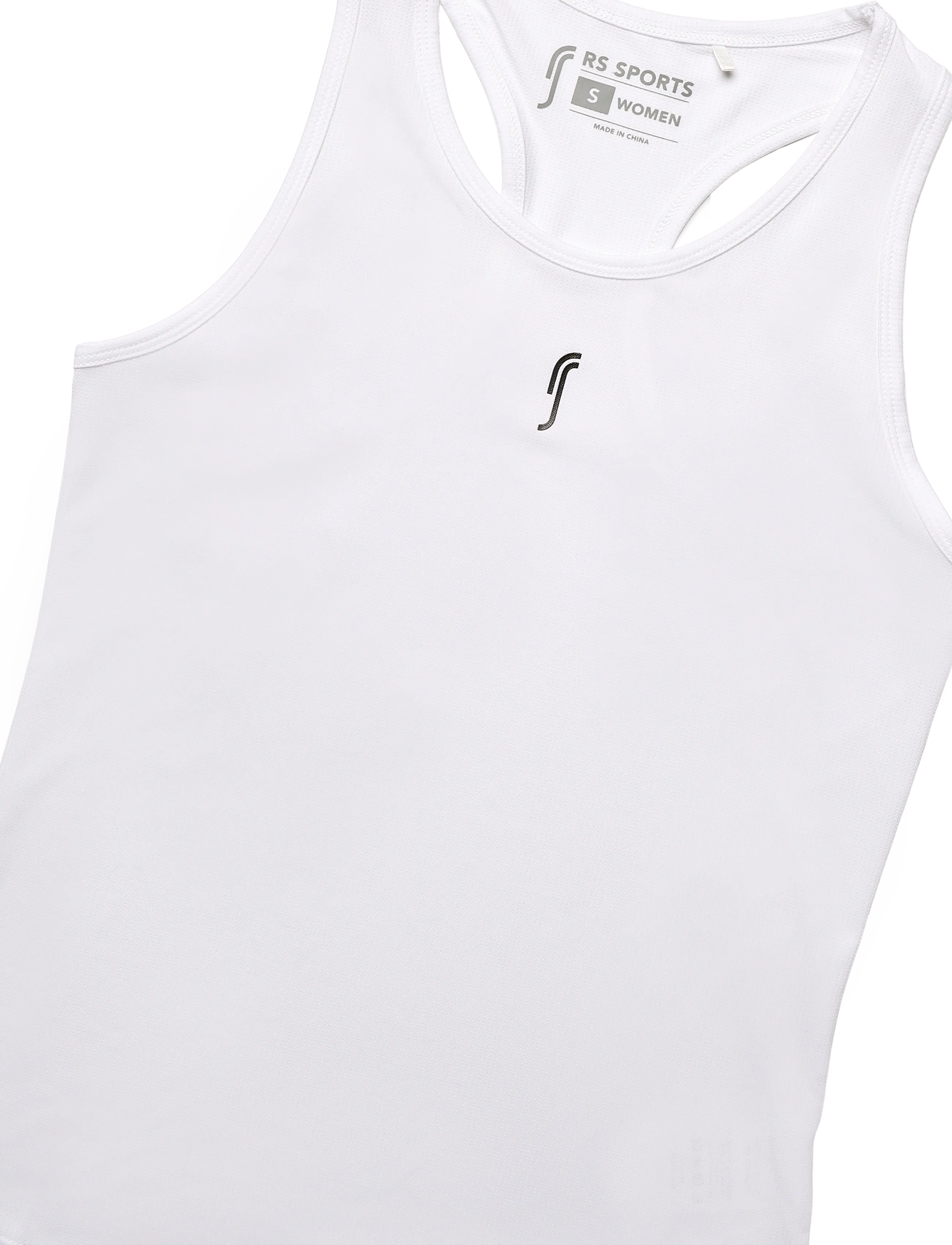 RS Sports - Women's Performance Racerback - Mesh  - tanktops - white - 2