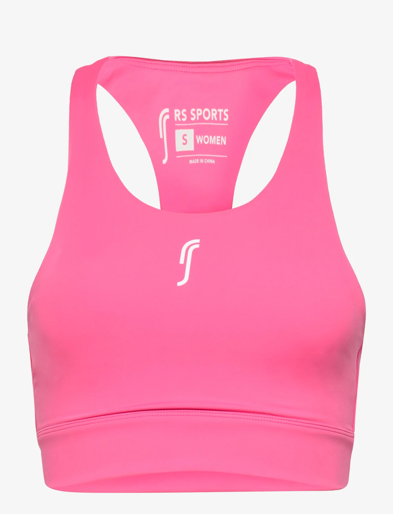RS Sports - Women’s Sports Bra Logo - laveste priser - hot pink - 0