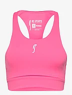 Women’s Sports Bra Logo - HOT PINK