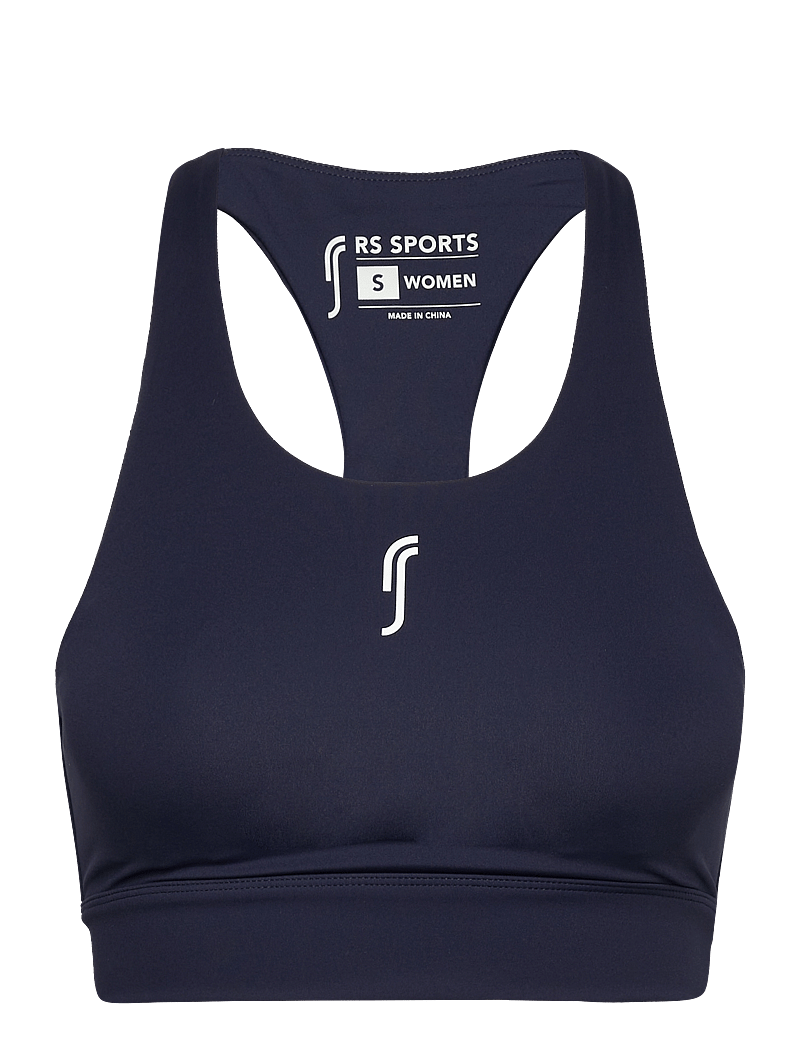RS Sports - Women's Stretch Tech Sports Bra Logo - spordirinnahoidjad - navy - 1